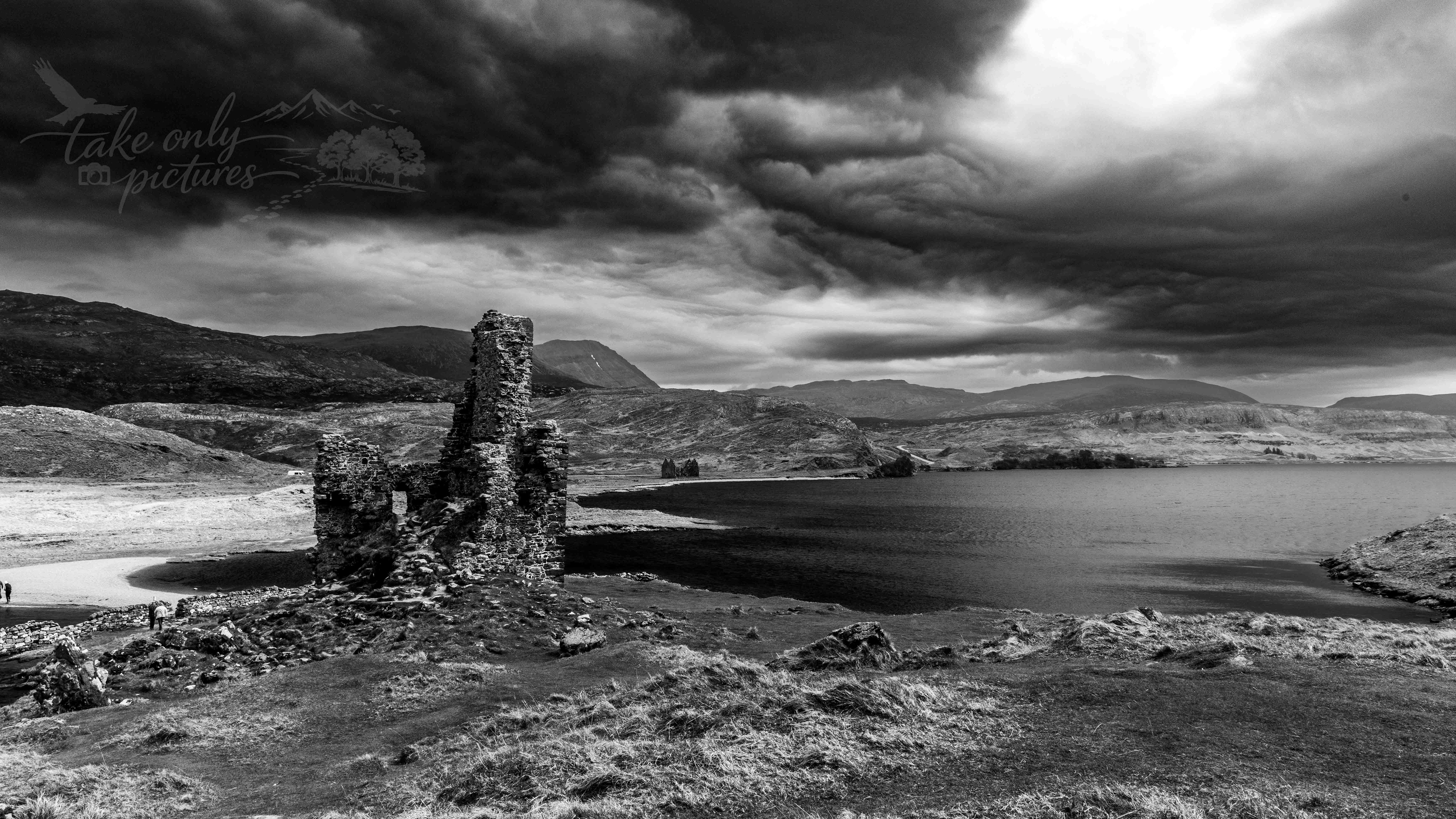 Ardvreck Castle and Loch Assynt