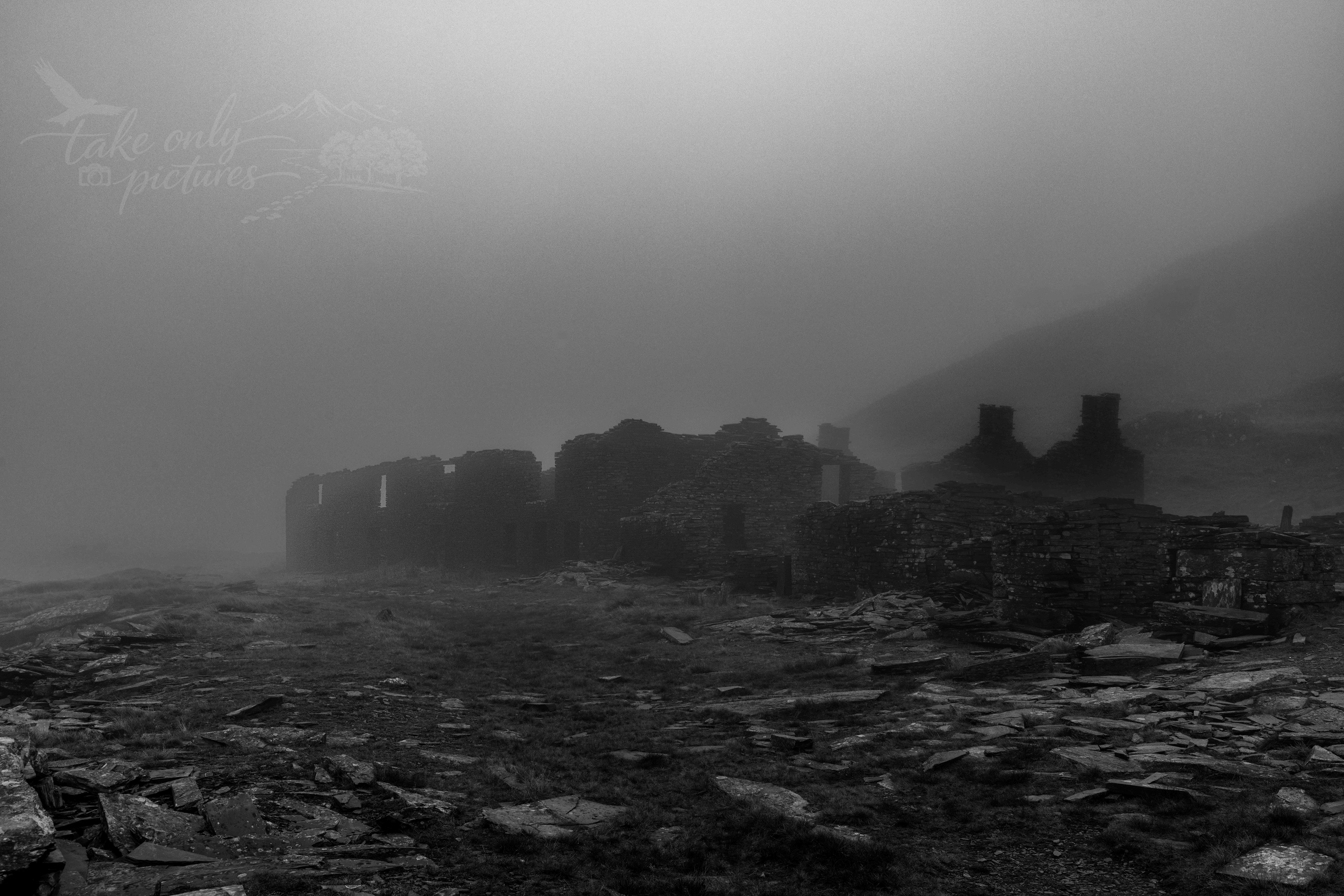 Cwmorthin, Eryri, Gwynedd