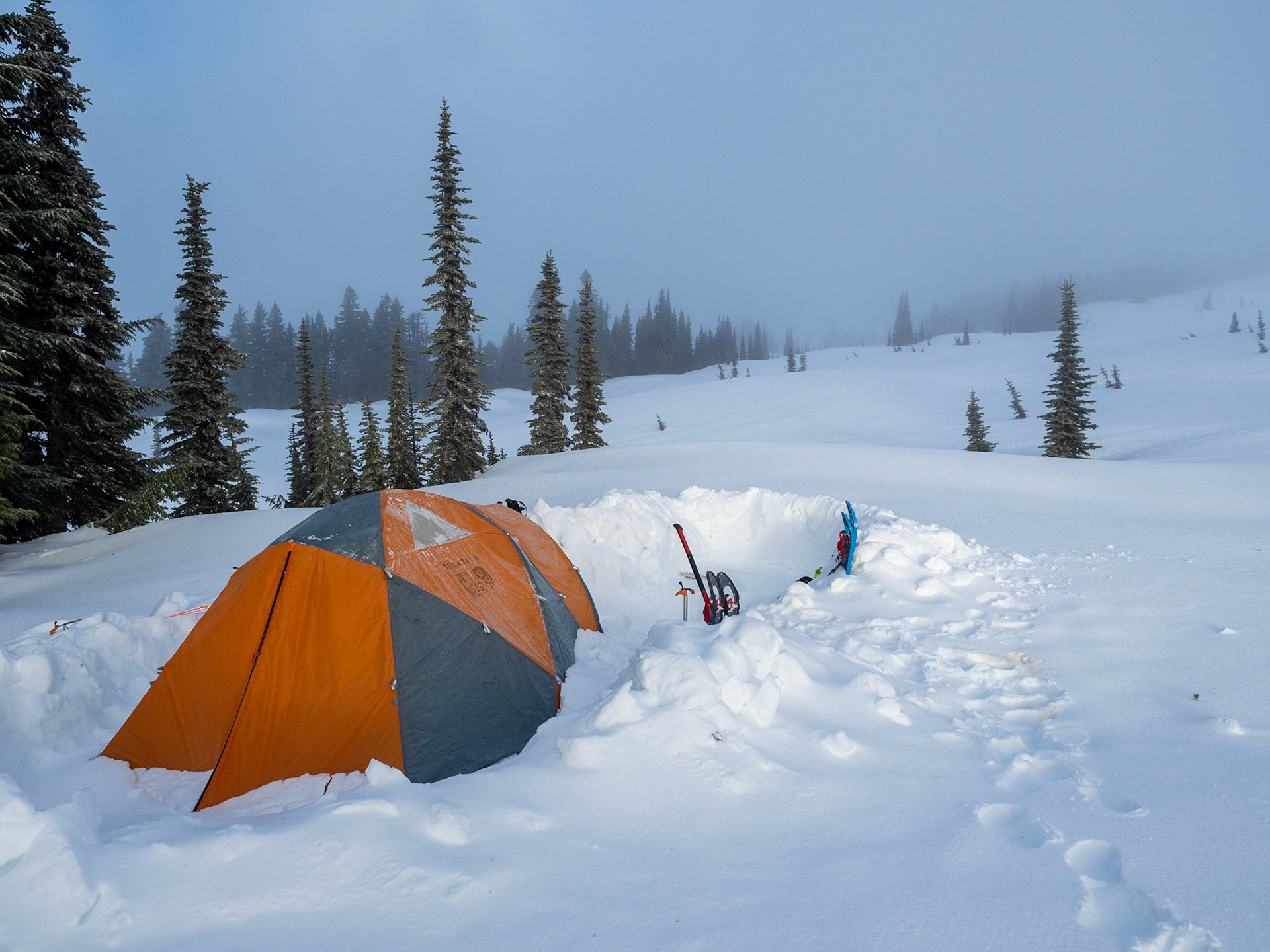 Snow Camping