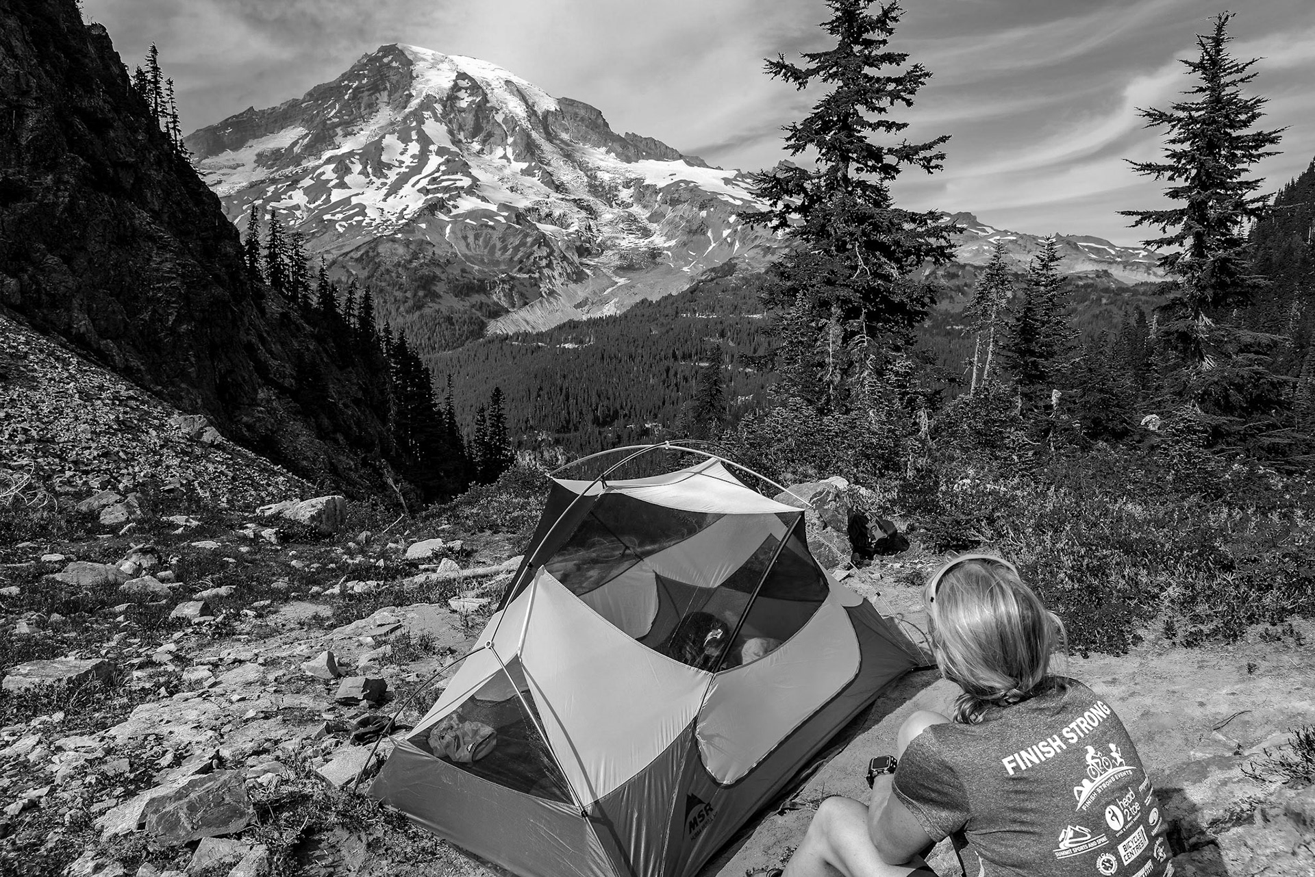 Just enjoying the view.