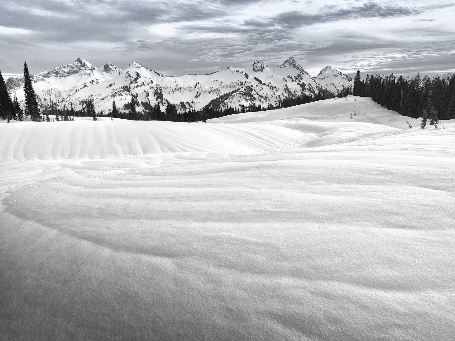The Tatoosh Range, Mt. Rainier