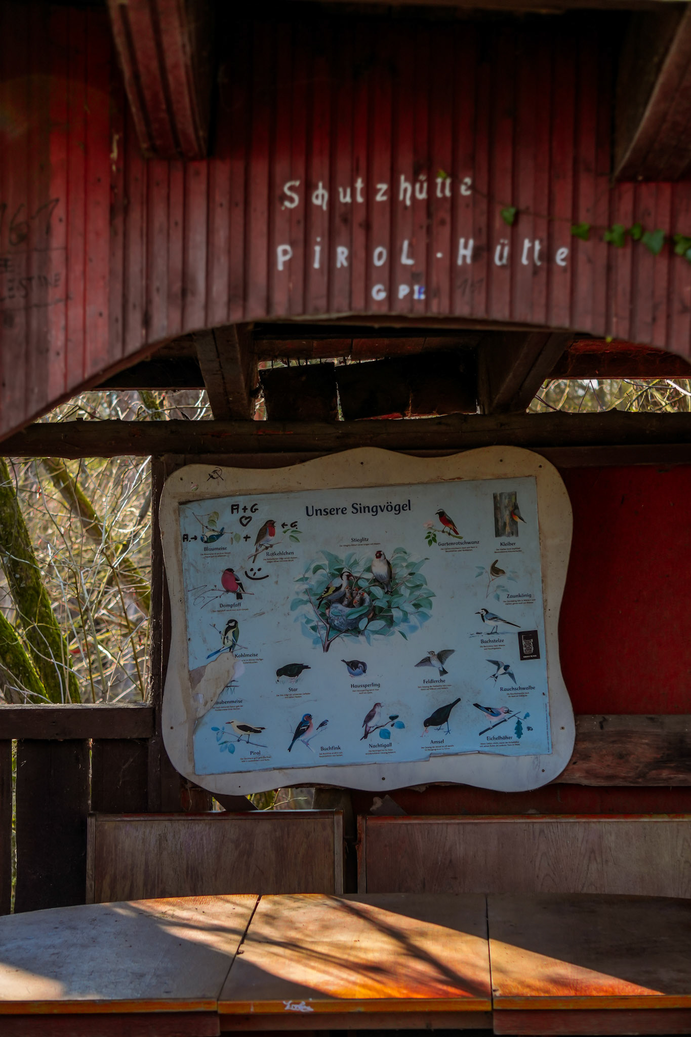 Kindliche Karte, bleich geworden – Wege ins Nichts