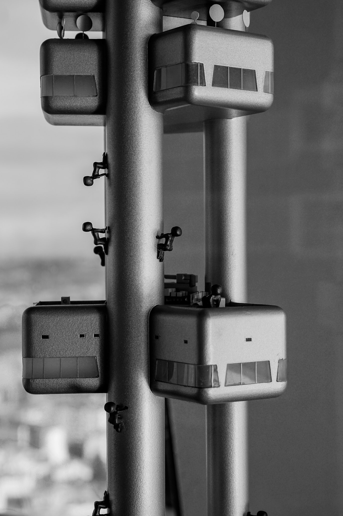 Technik in Schwarzweiß