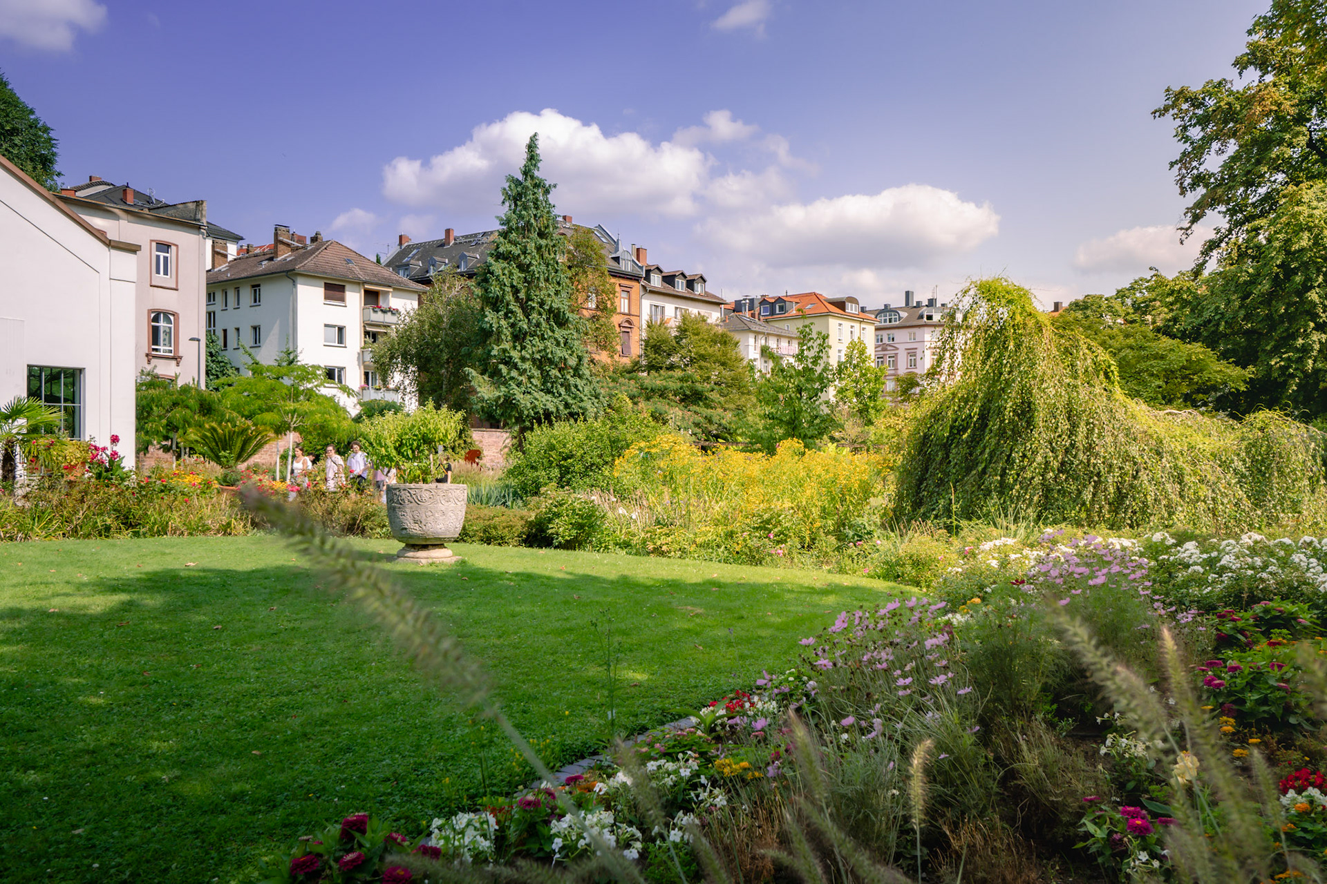 Übergang vom fernöstlichen Stil zur Stadt