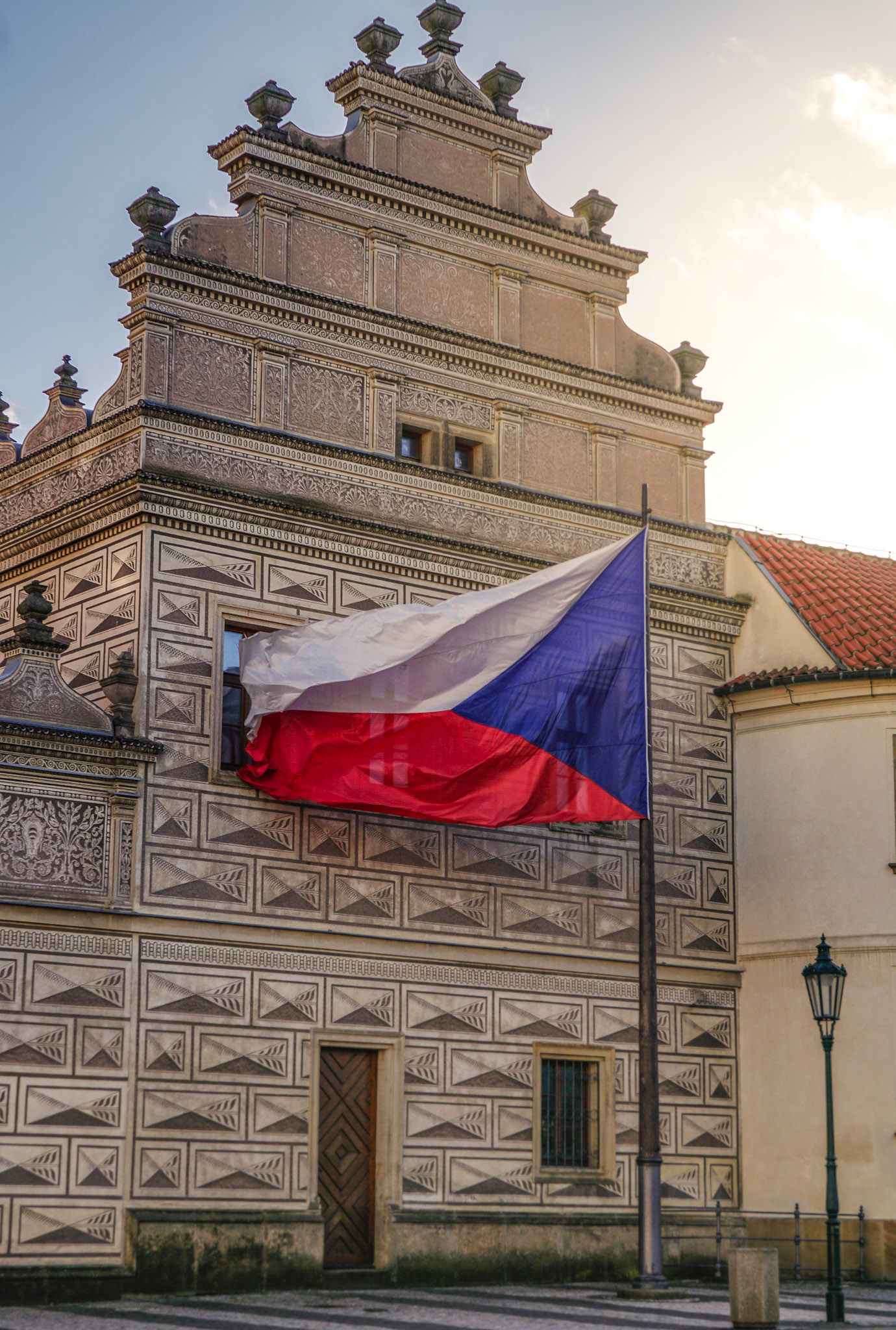 Schattenspiel & Flagge