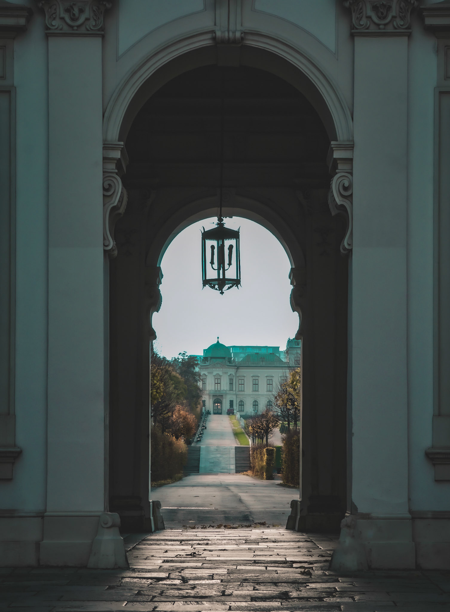 Ein Durchgang wie aus einem historischen Film