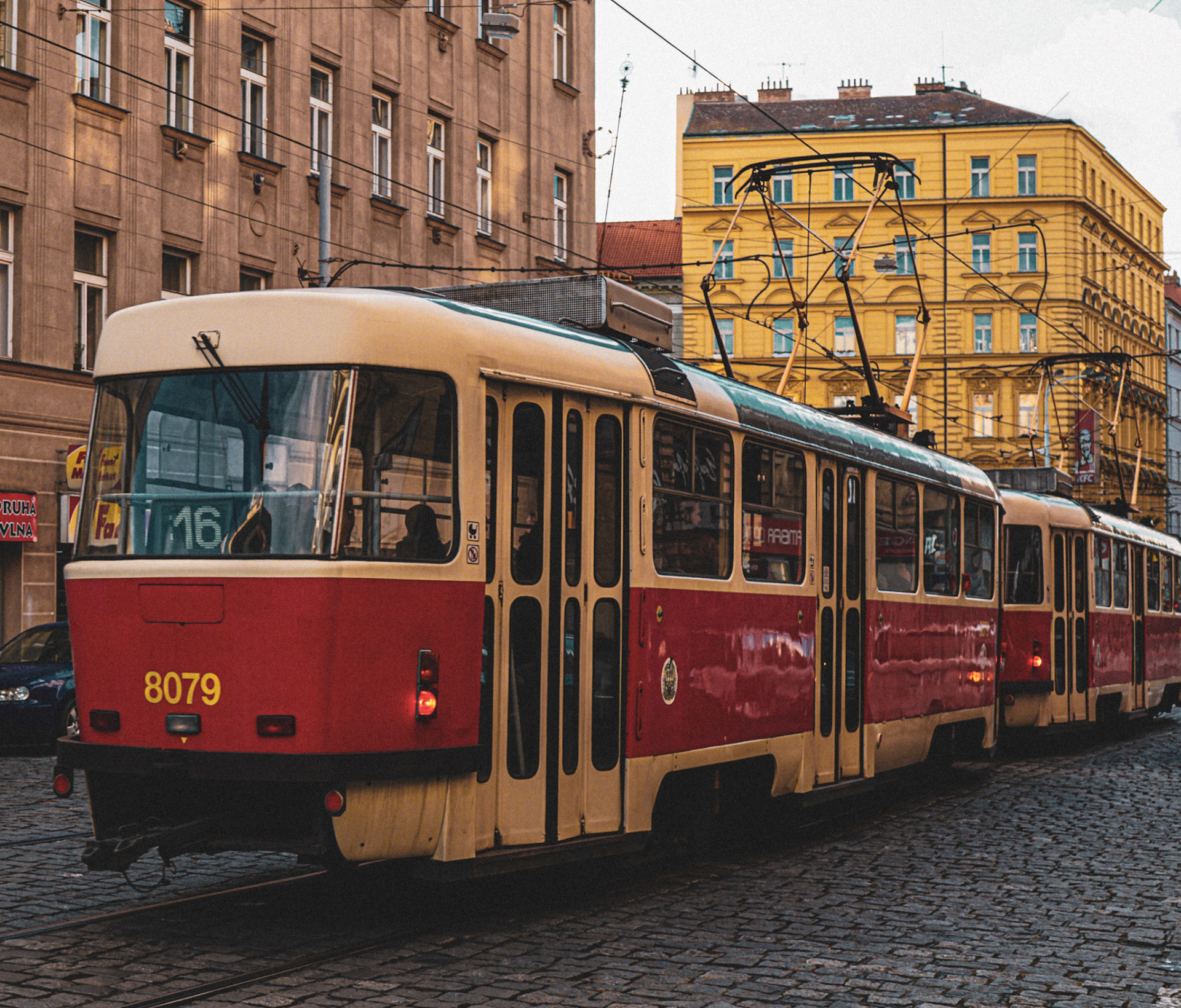 Klassische Straßenbahn