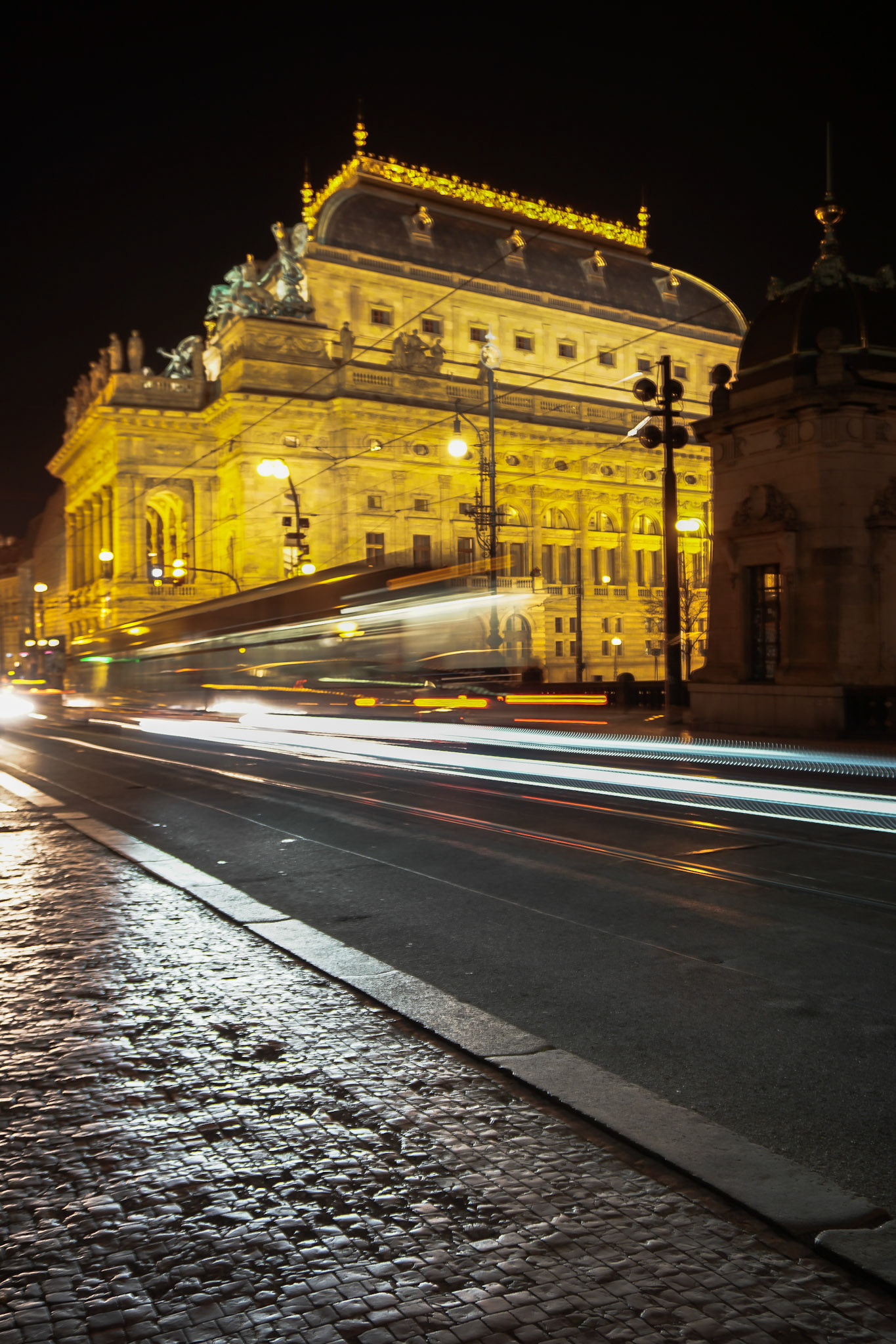 Straßenleben mit Geschichte