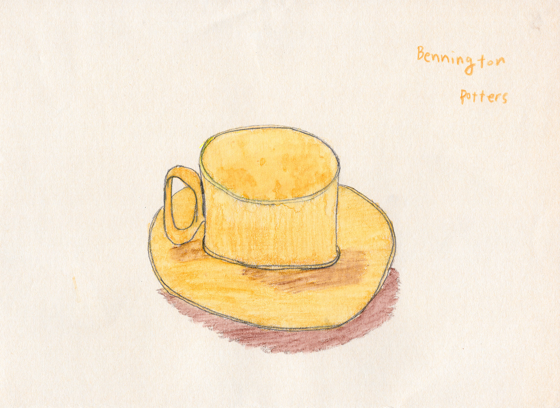 A cup of Bennington Potters. ⓒEunzi Jeong
