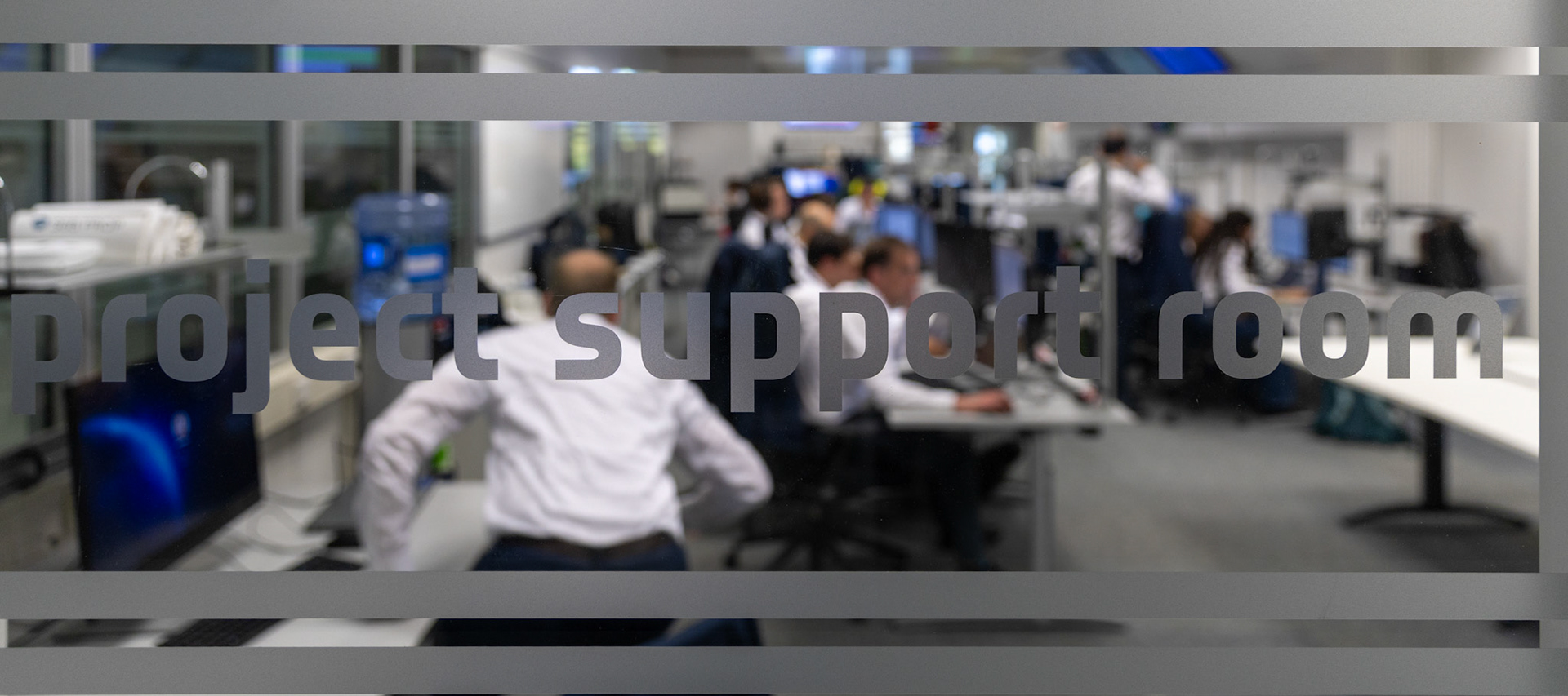 Employees of European Space Agency (ESA) work in the project support room of the European Space Operations Centre (ESOC) prior to the launch of Sentinel-1D in Darmstadt, Germany, 04 November 2025. The satellite is part of the Copernicus programme, the European Union’s flagship Earth observation initiative providing data for environmental monitoring, climate change research and disaster response.