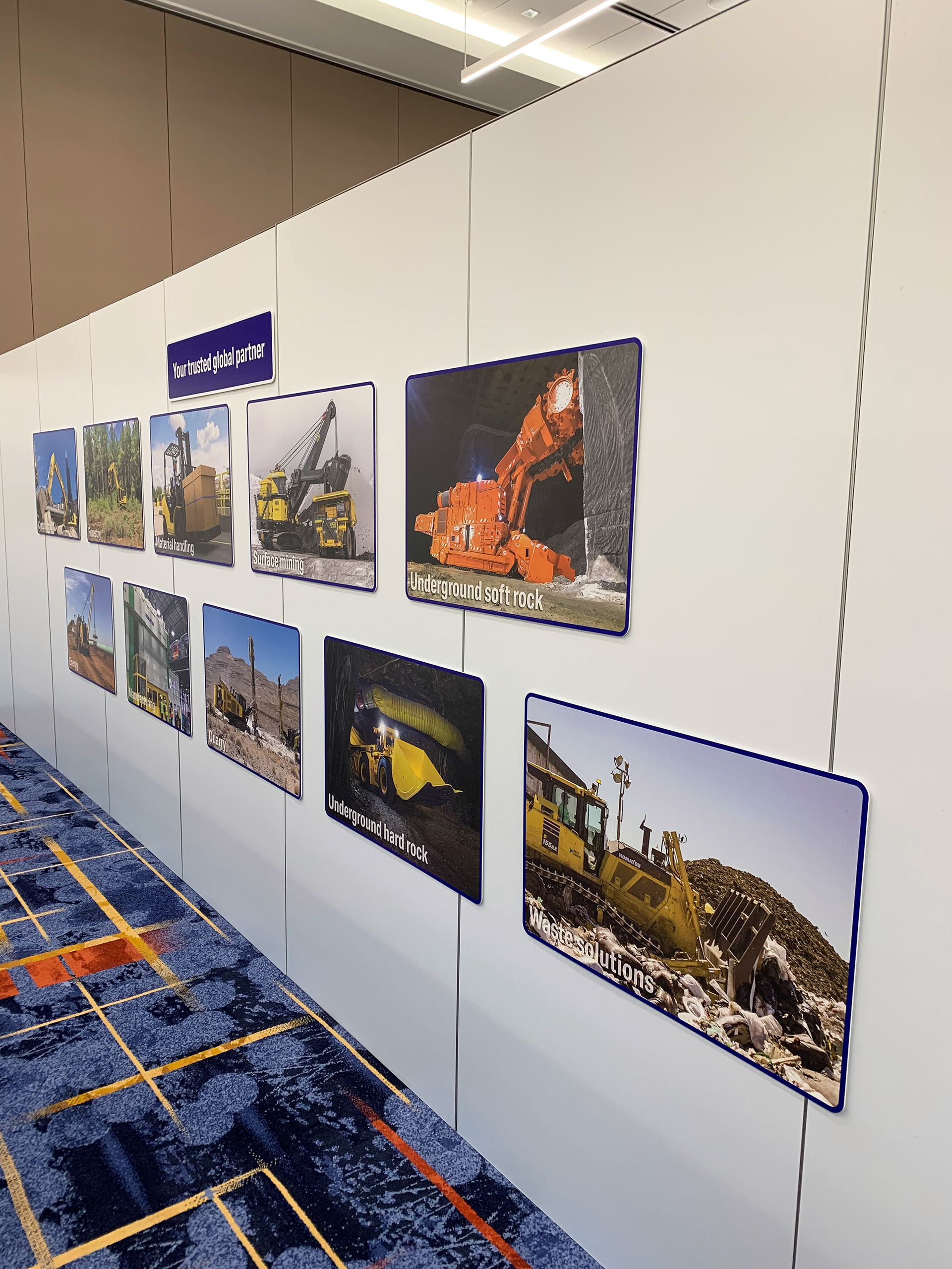 Komatsu's industries