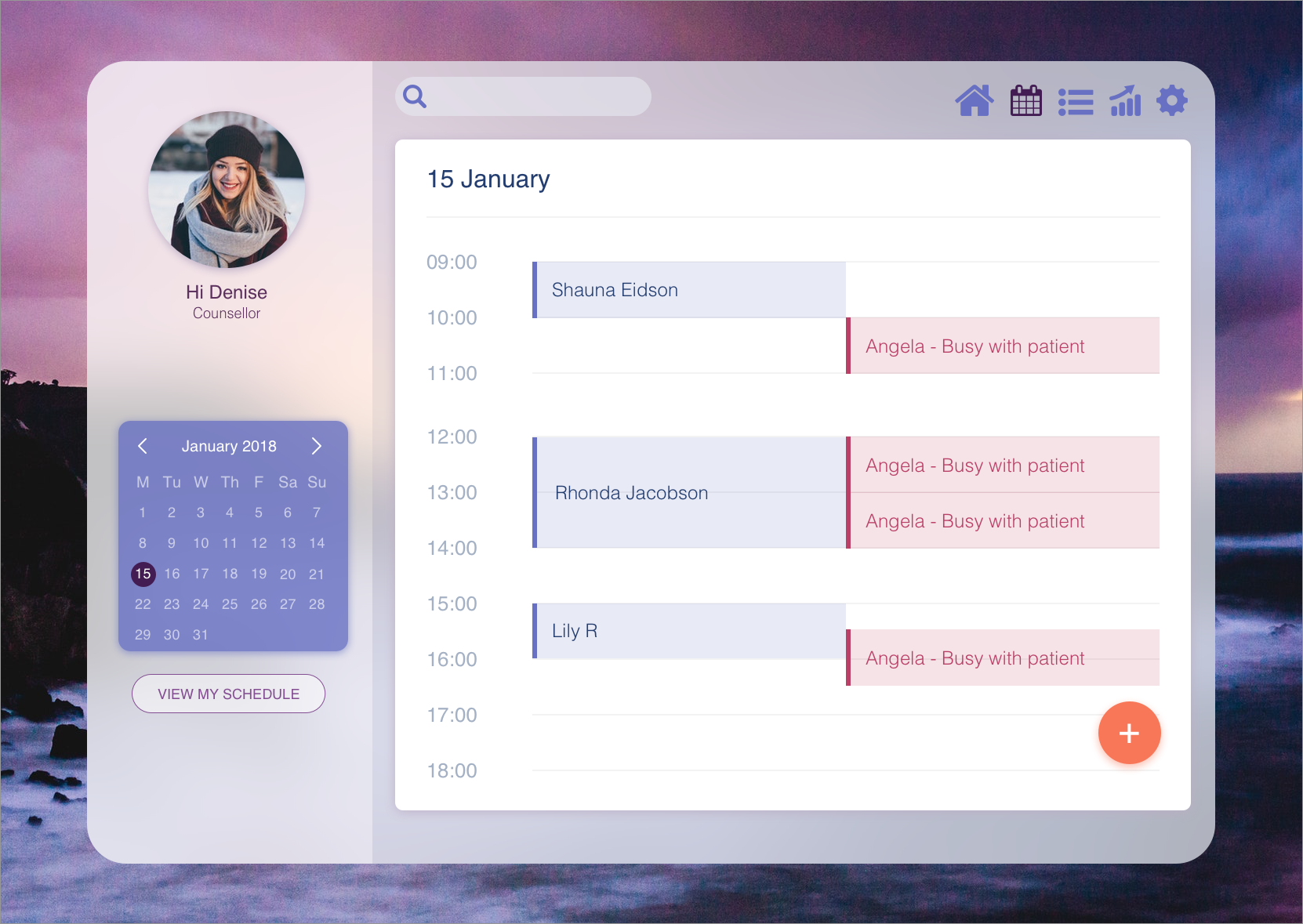 Shared calendar