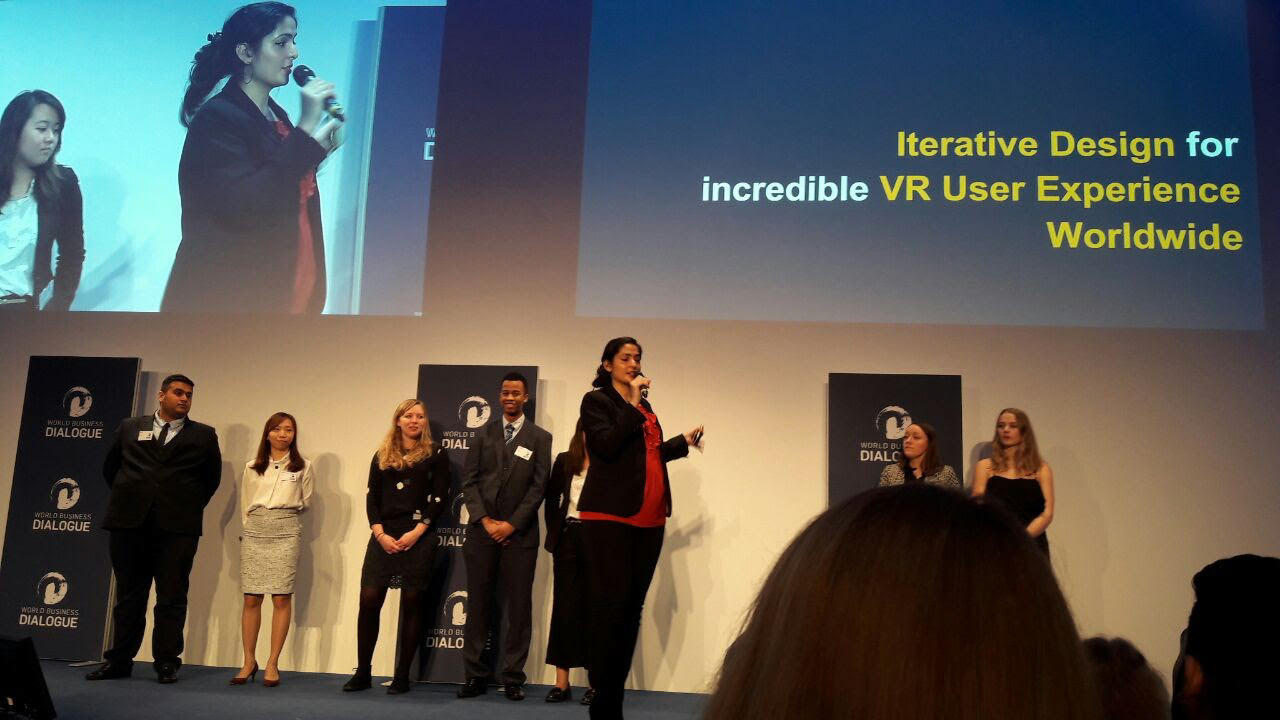 Presentation to all delegates plus live streaming around the world
