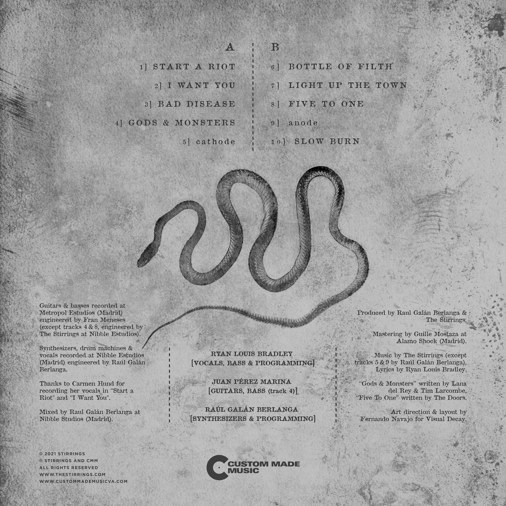 Back cover artwork