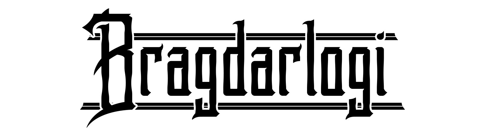 Bragdarlogi Logo Design, Rock & Metal
