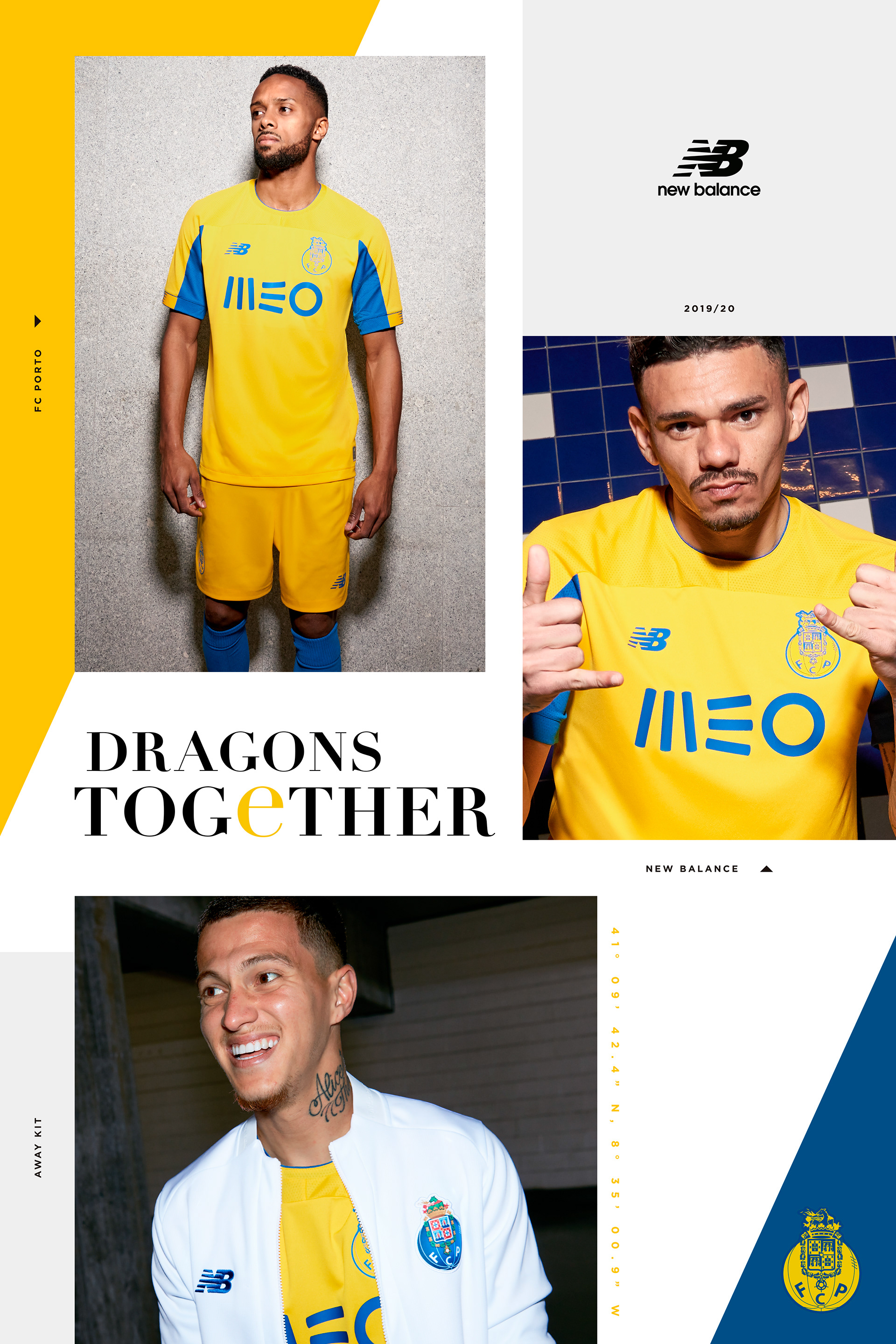 FC Porto | 6 Sheets Key Arts | Away Kit A