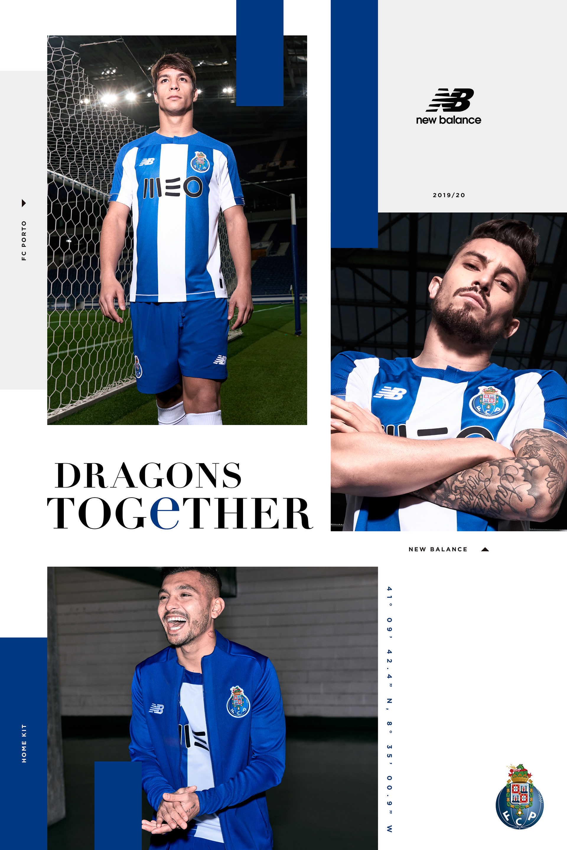 FC Porto | 6 Sheets Key Arts | Home Kit A