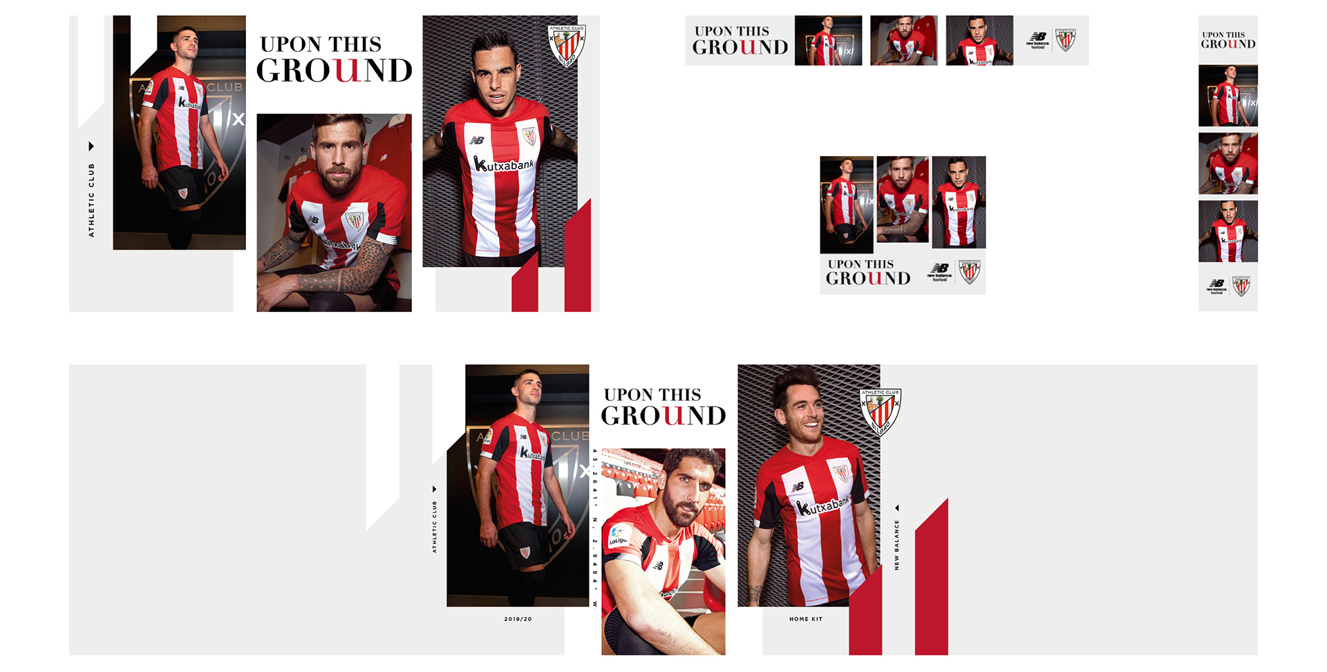 Athletic Club | Campaign Rollout Assets - Home