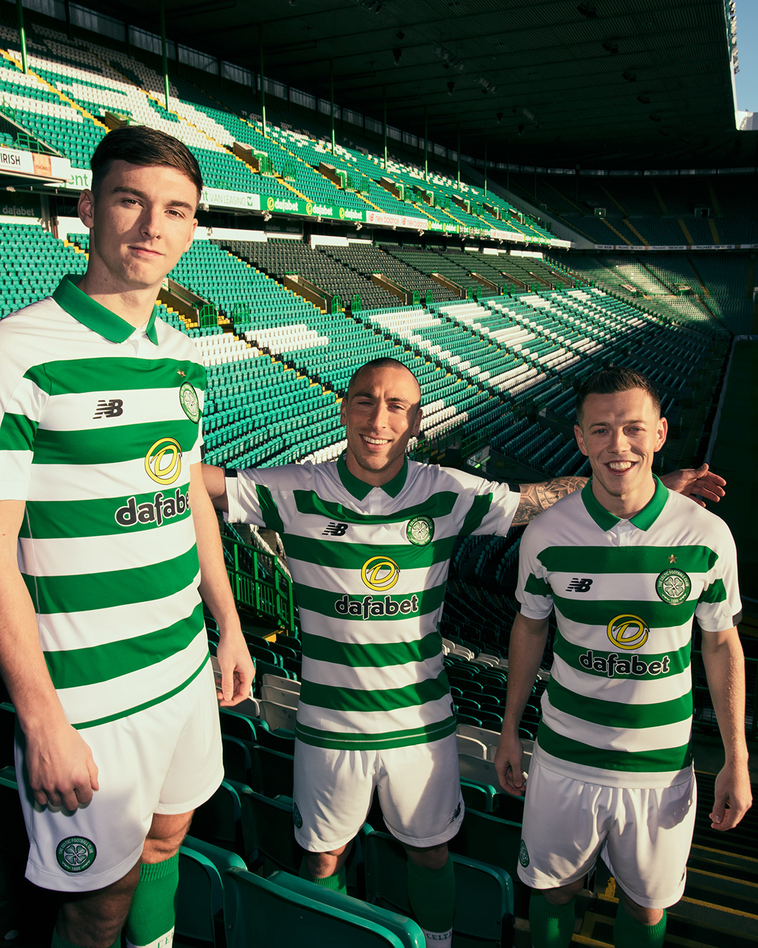 Celtic FC Home Kit 2019/2020 Reveal Shot