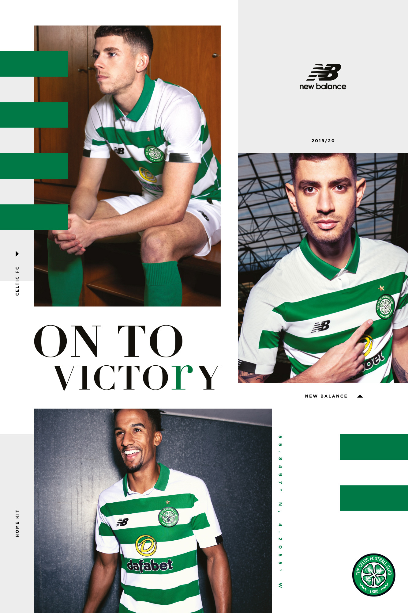 Celtic FC | 6 Sheets Key Arts | Home Kit B