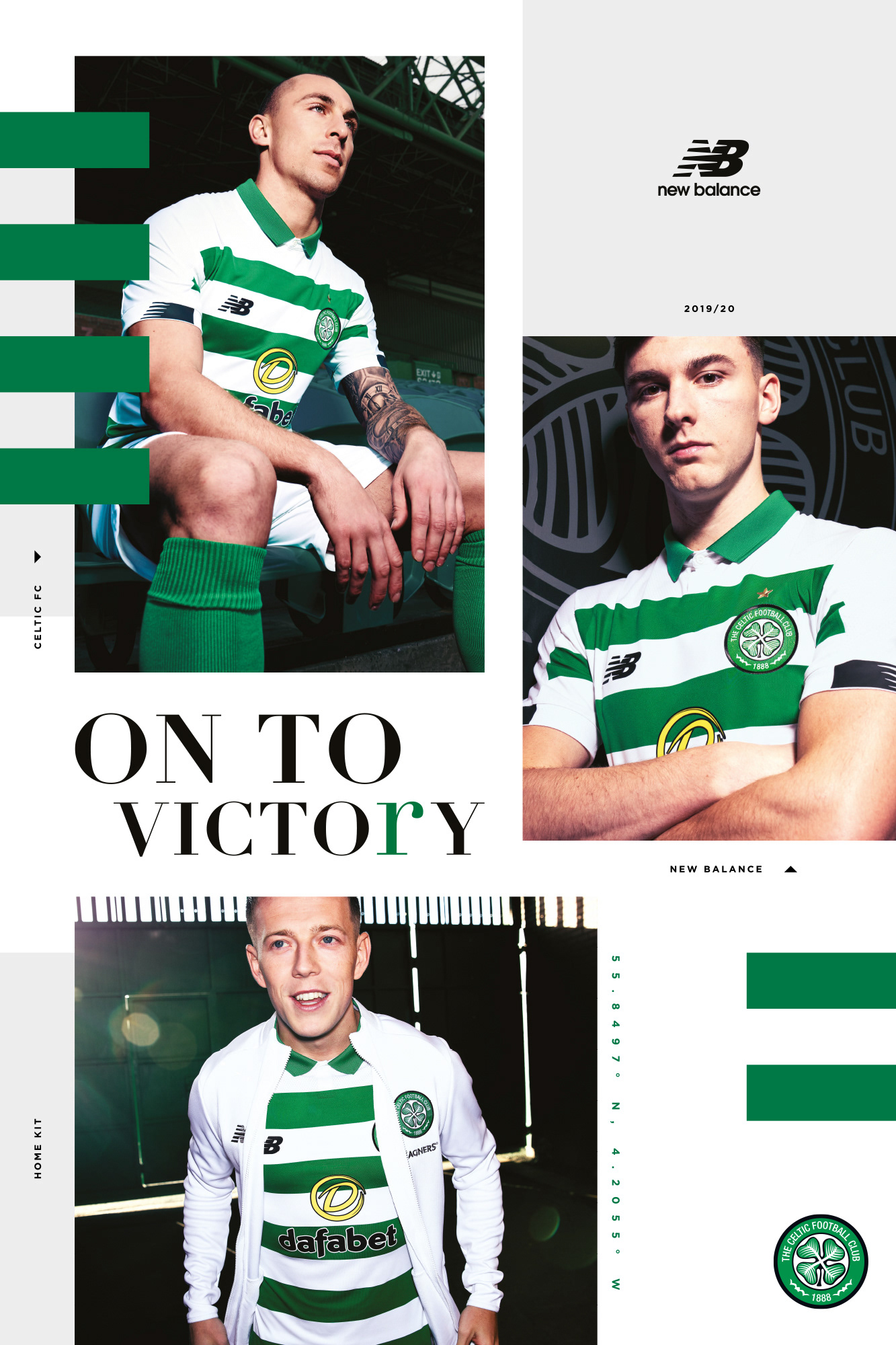 Celtic FC | 6 Sheets Key Arts | Home Kit A