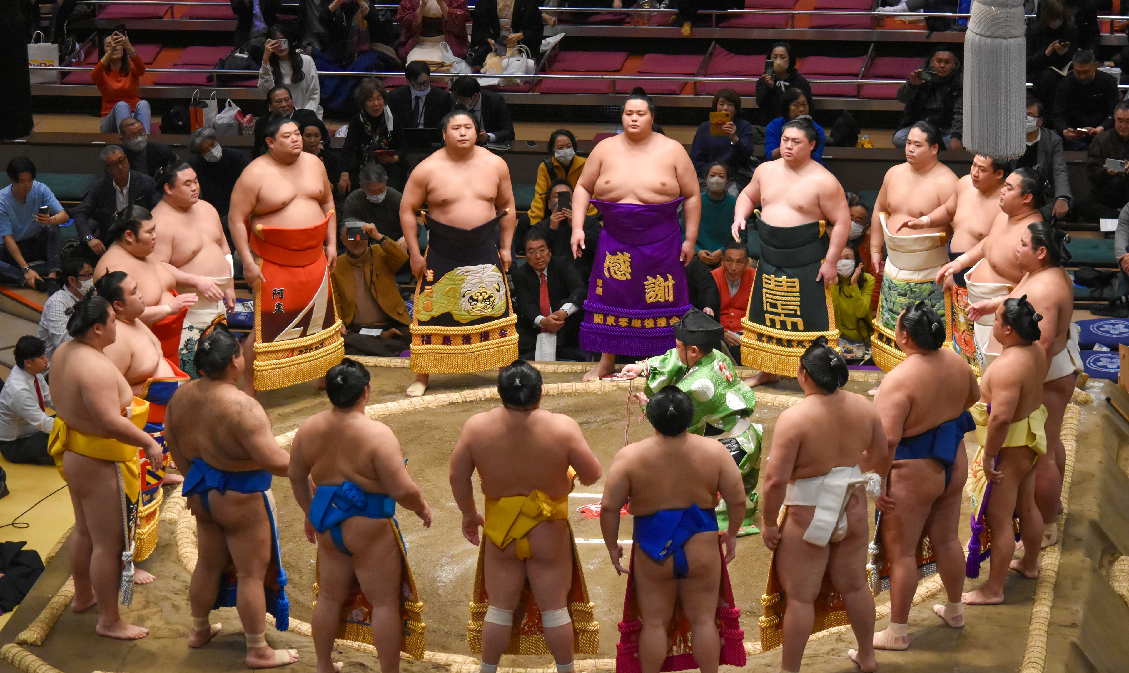 The opening ceremony