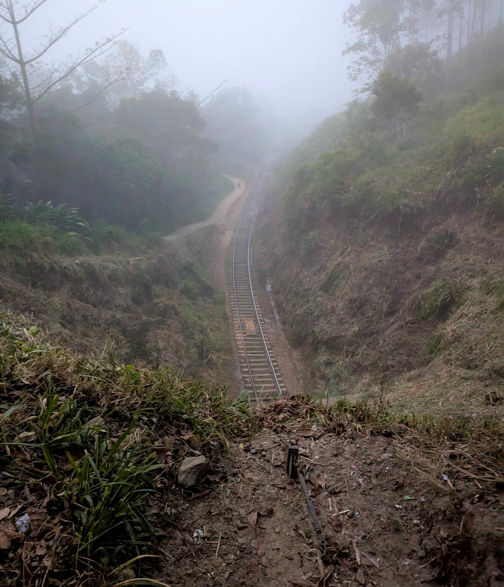 Entrance to the underground loop