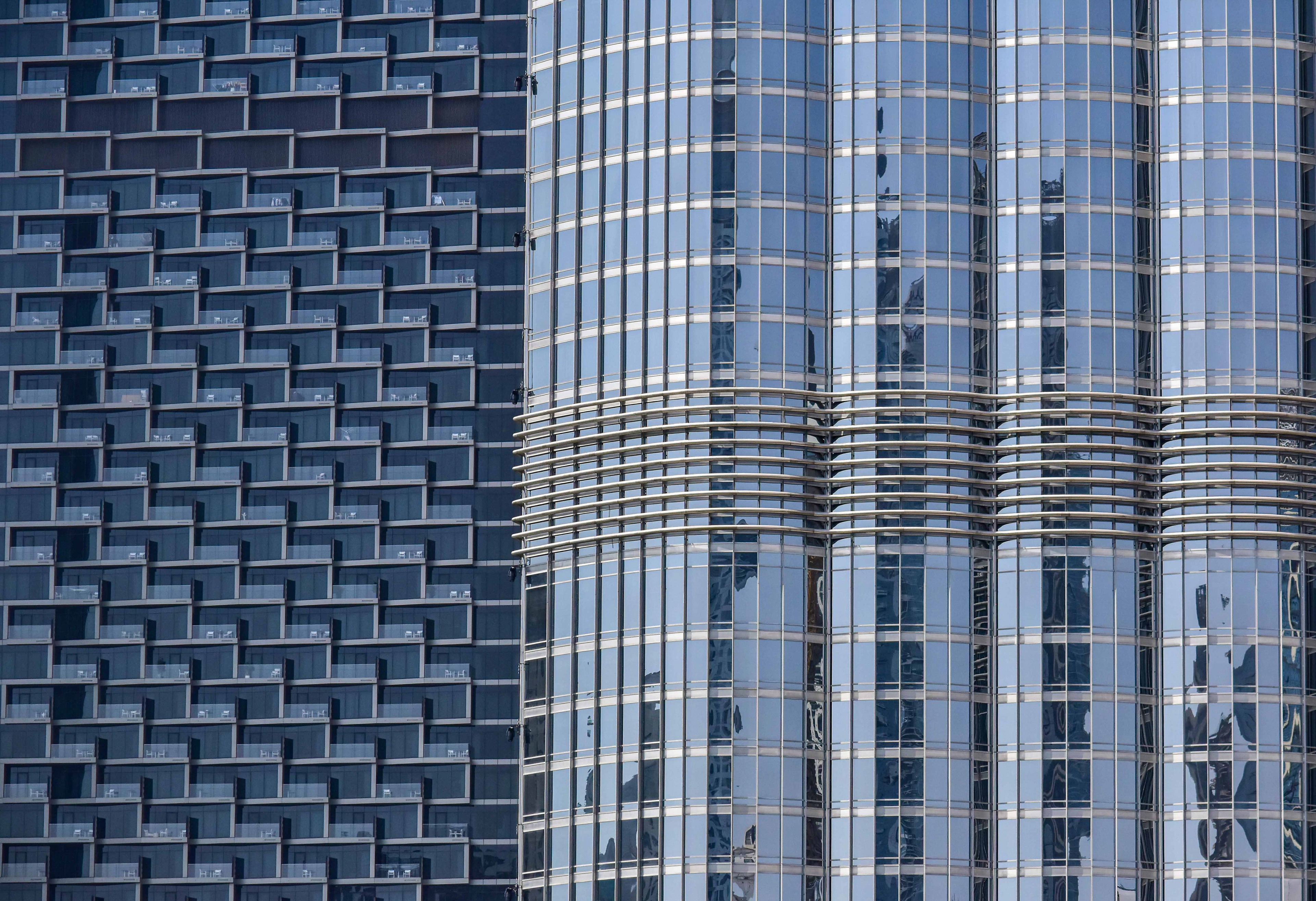Abstract of Burj Khalia, Dubai, UAE