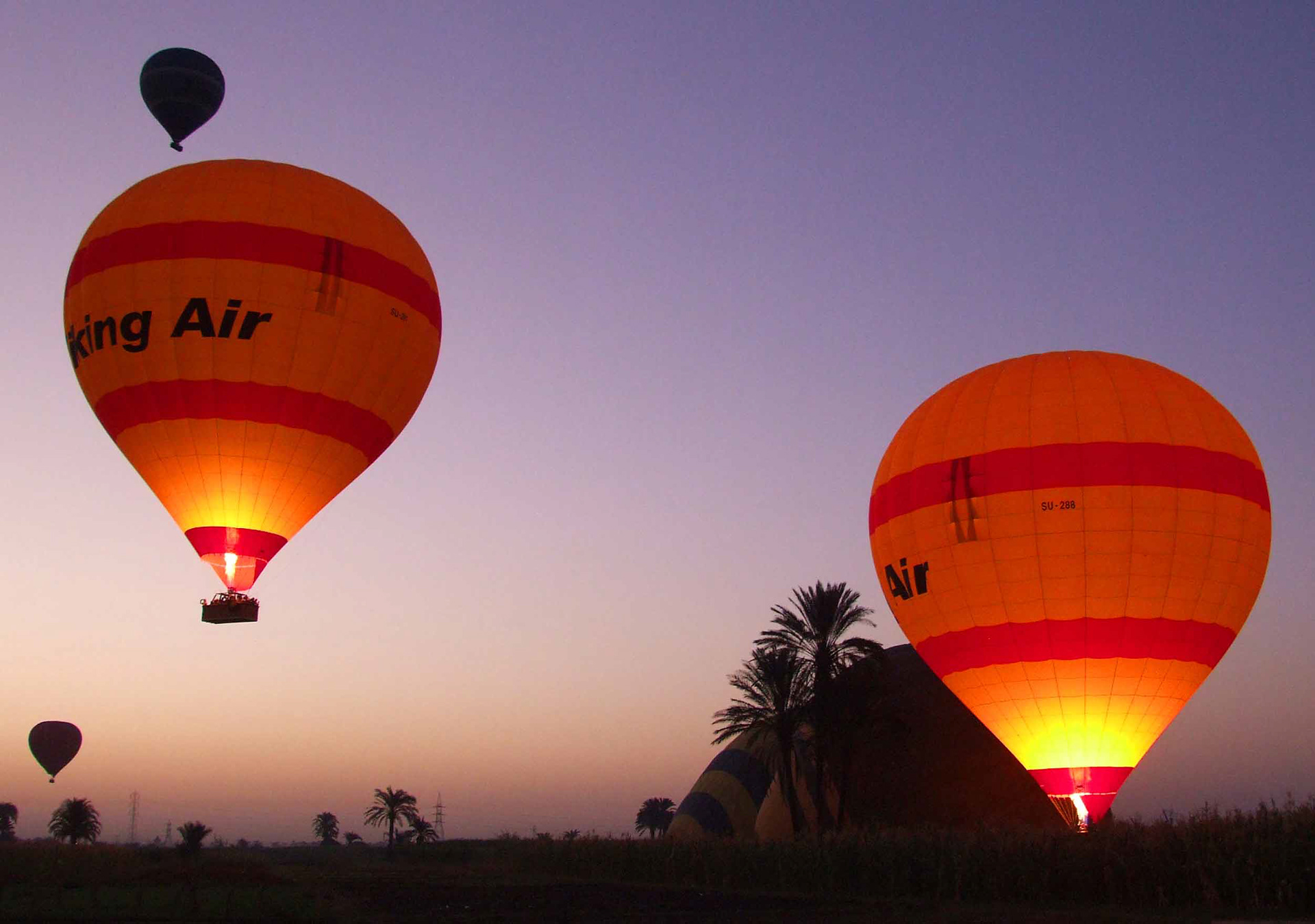 Dawn in Luxor, Egypt