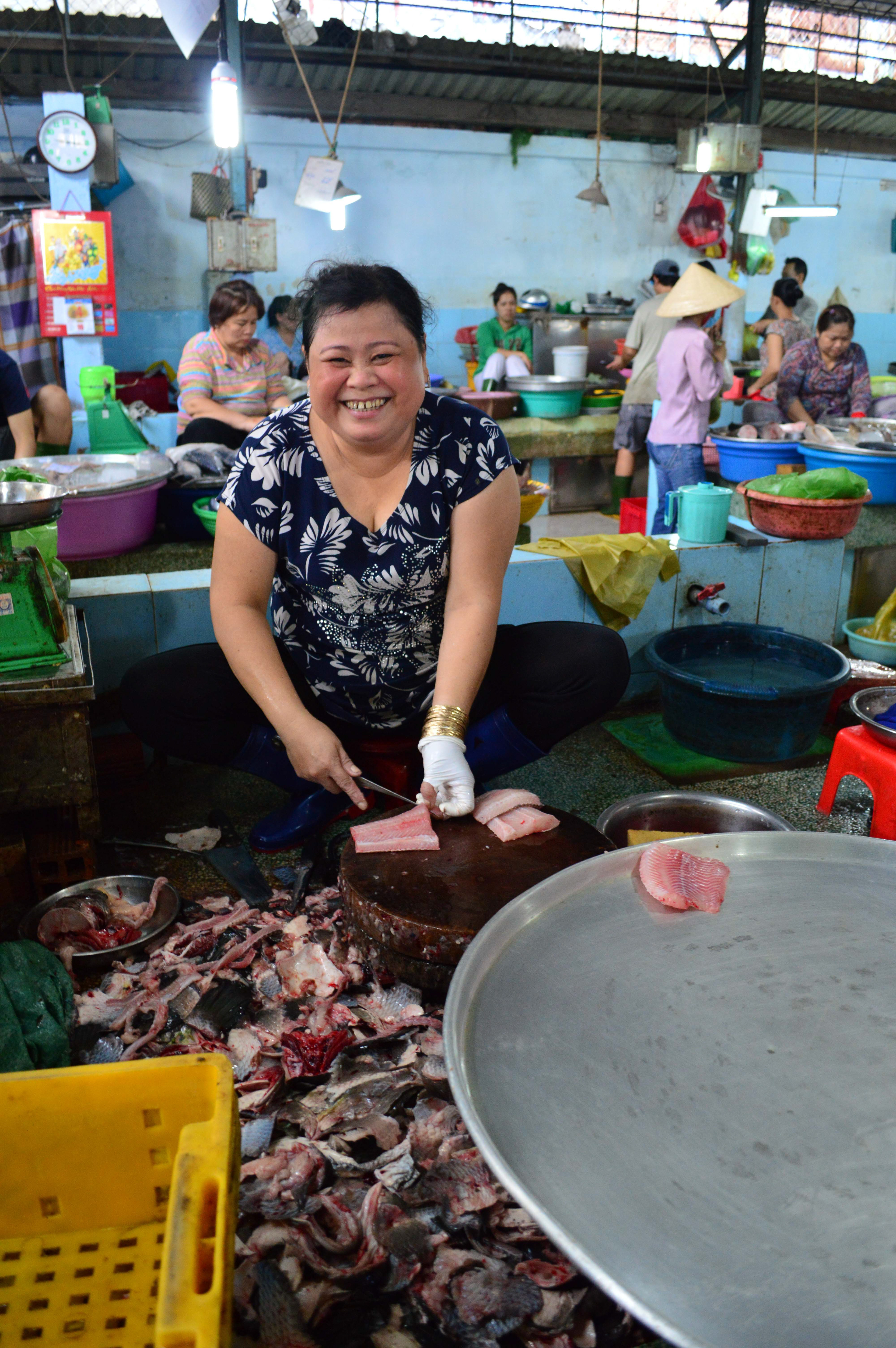 Fish market, Ho Chi MIn CIty