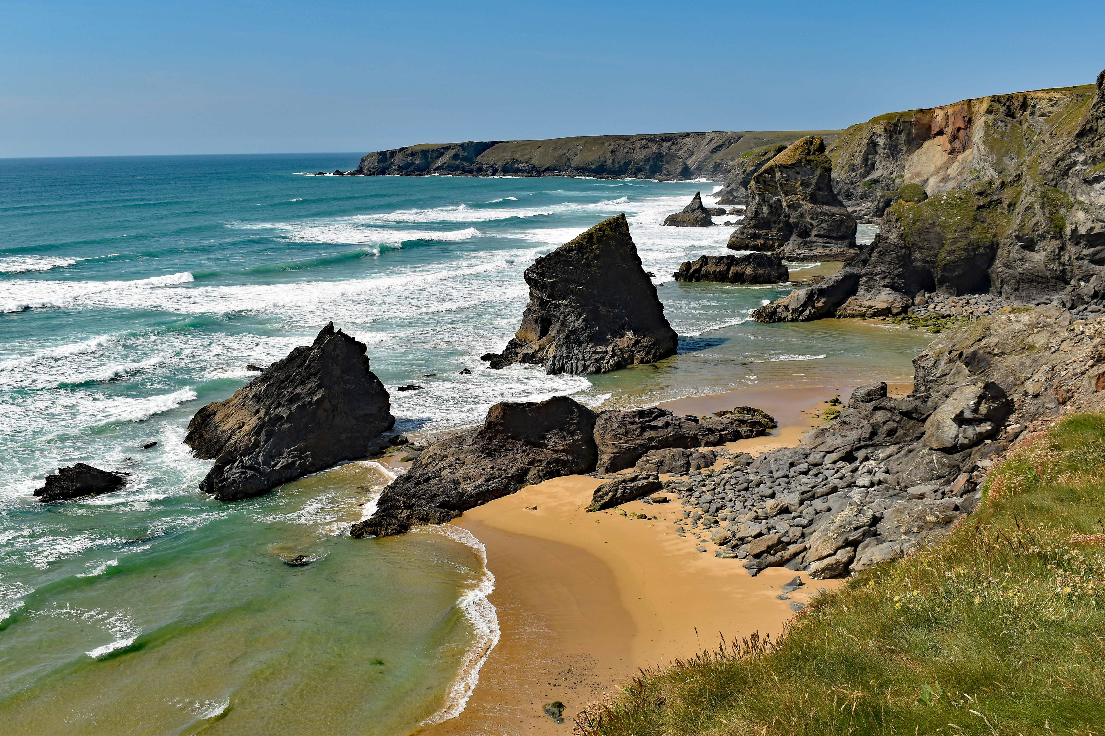 Bedruthan Steps, Cornwall
