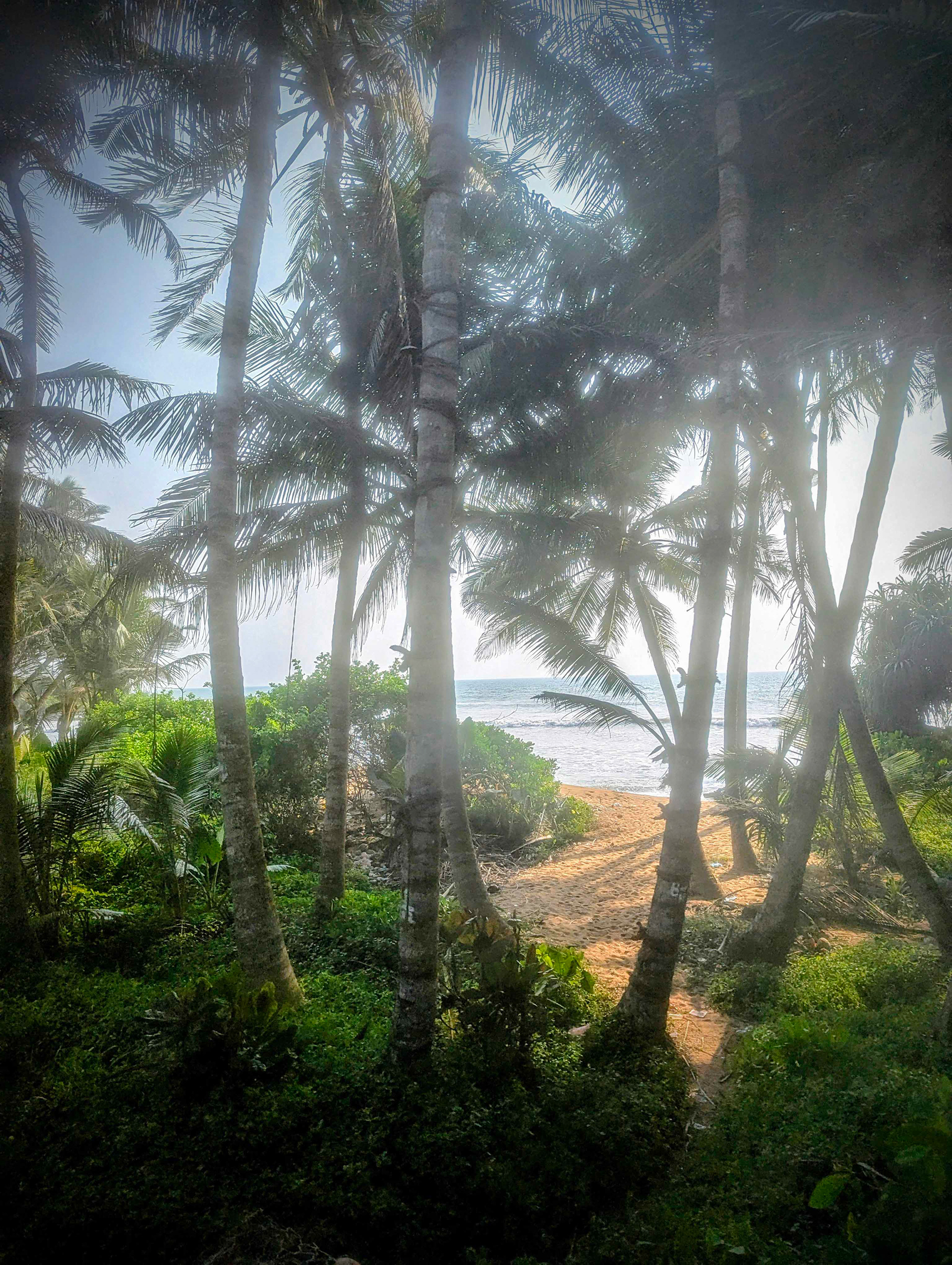 Going alongside the Ocean to Galle
