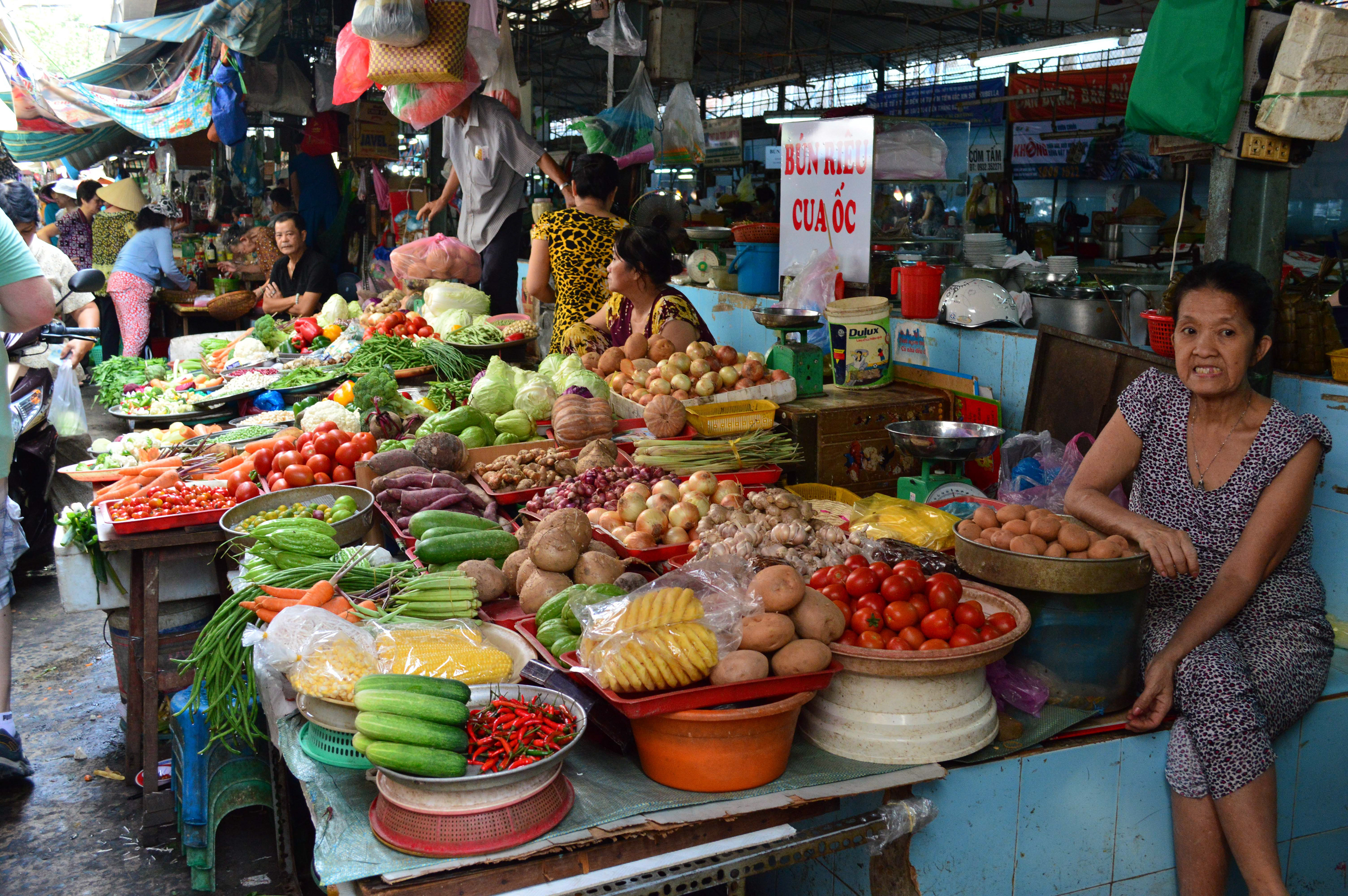 Produce in Ho Chi Min City
