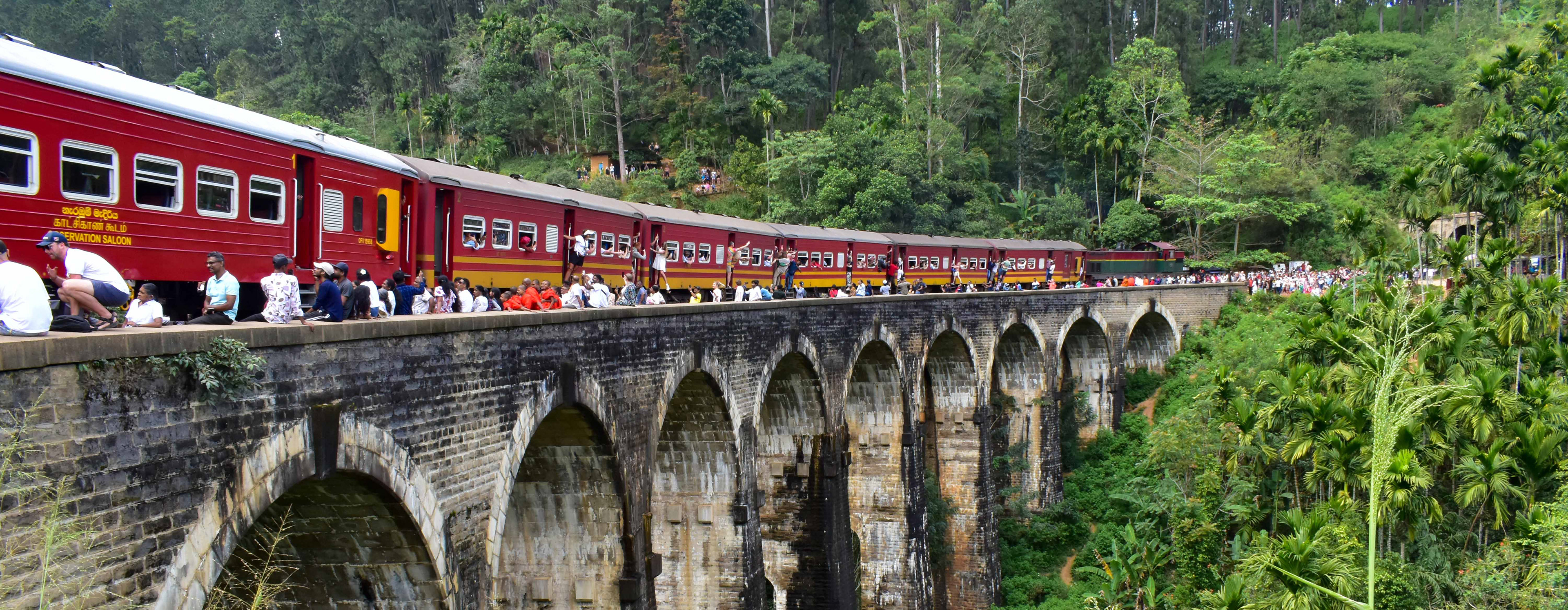 Who knew a train going over a bridge would be so popular!