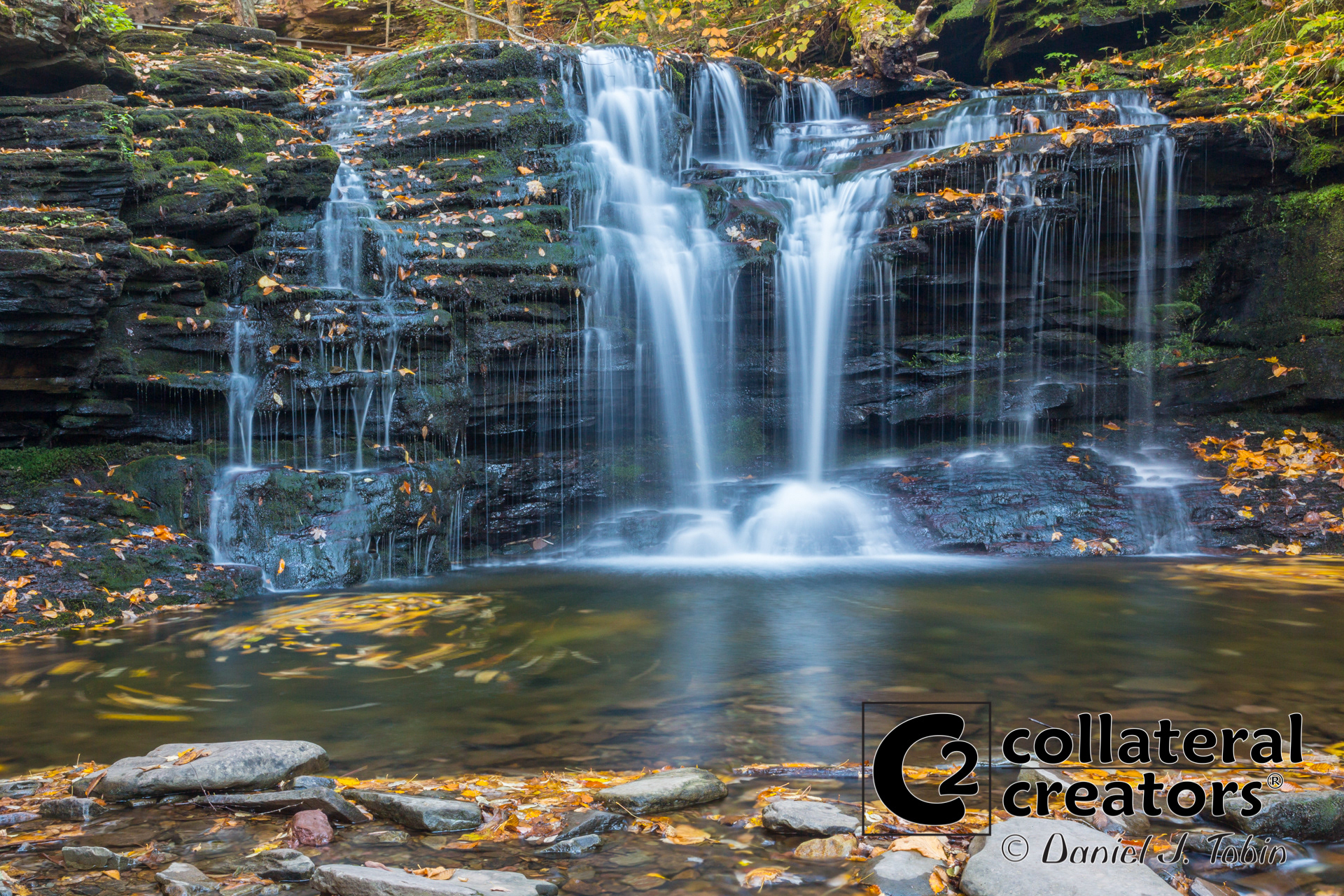 Wyandot Falls at Ricketts Glenn - Benton, Pennsylvania
