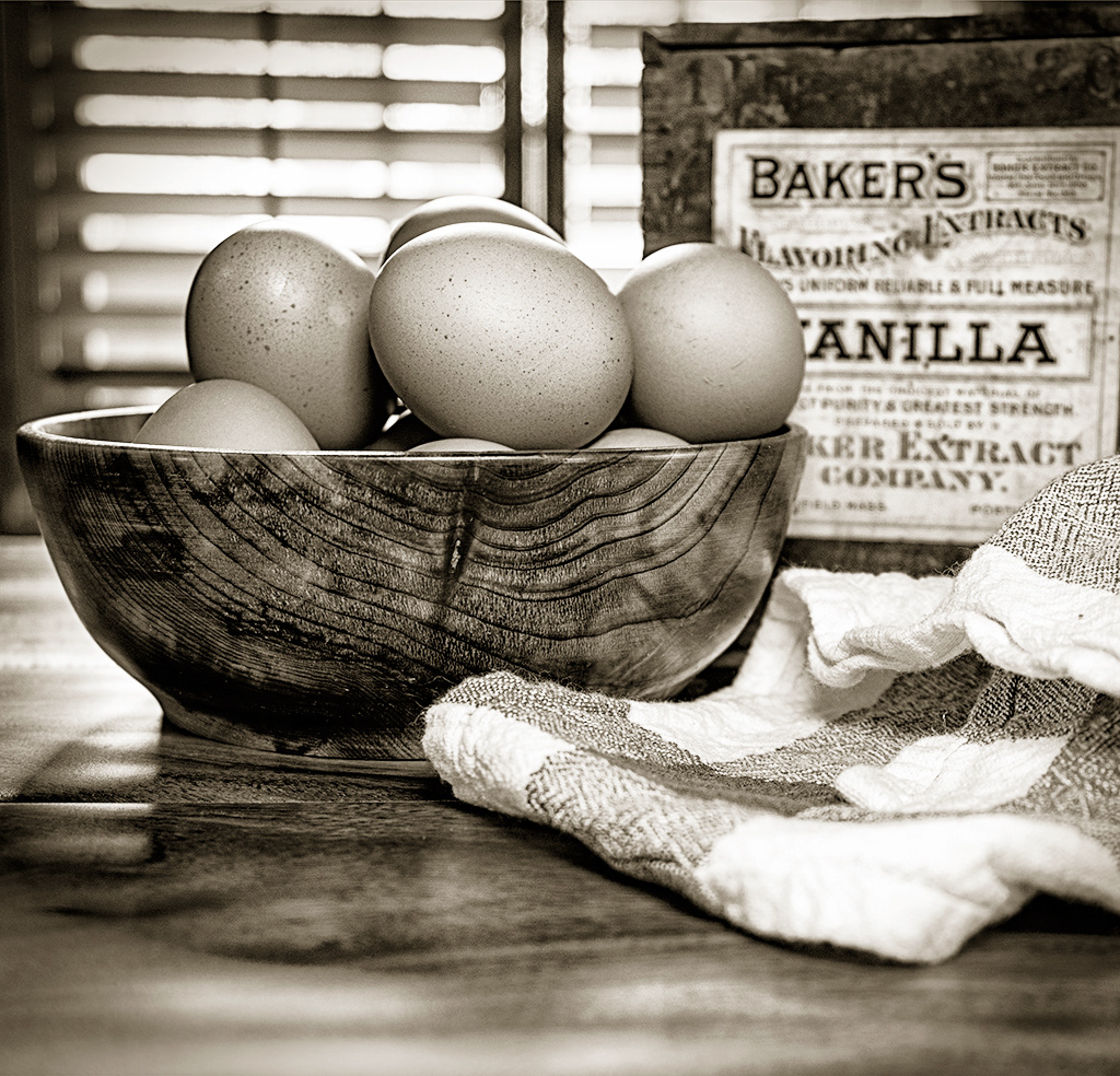 Baking Time (Black and White)
