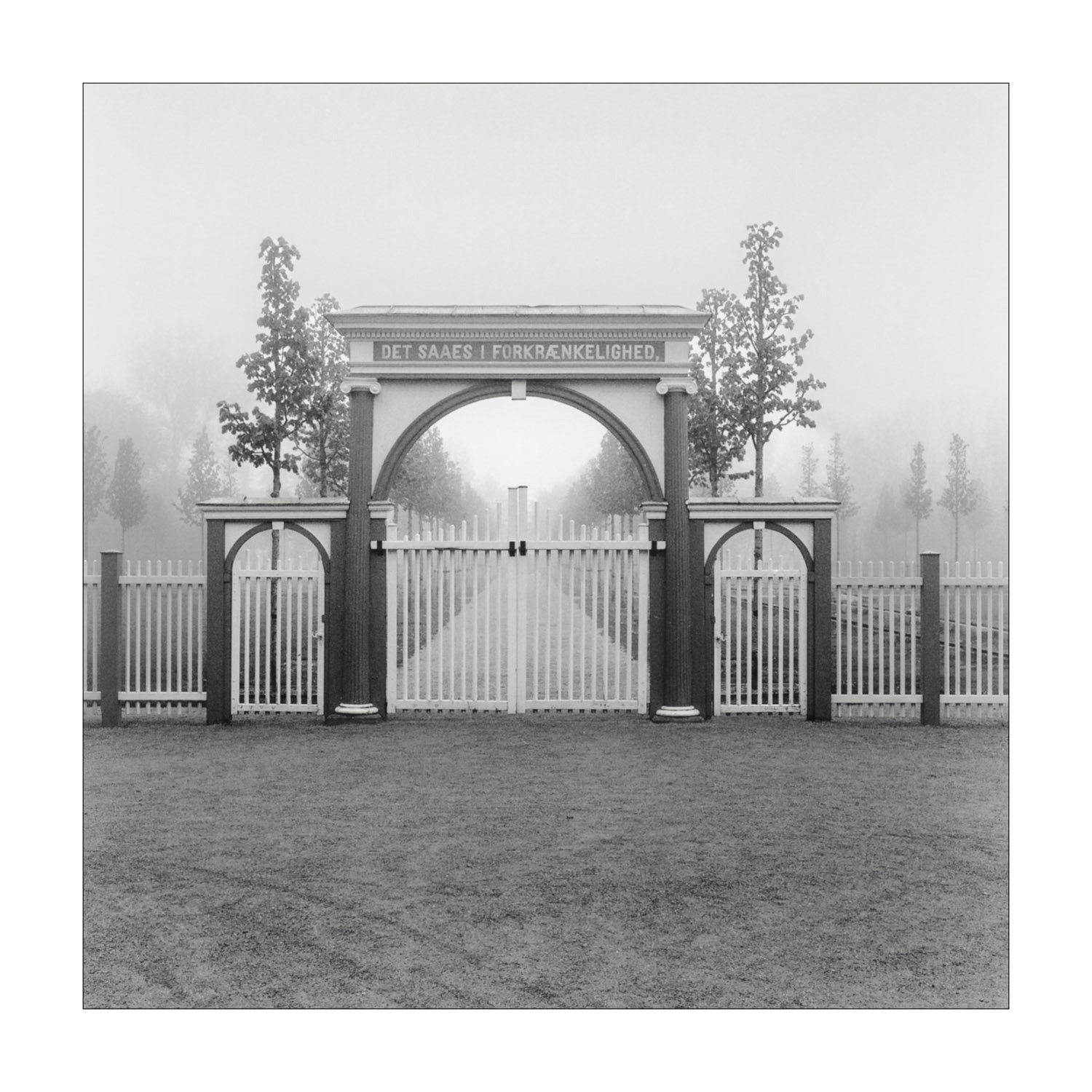 Entrance to the cemetaryHasselblad 500 c/mPlanar 80mm f/2.8Ilford HP5 @320PMKPrintIlford RC IV PearlIlford Multigrade developer