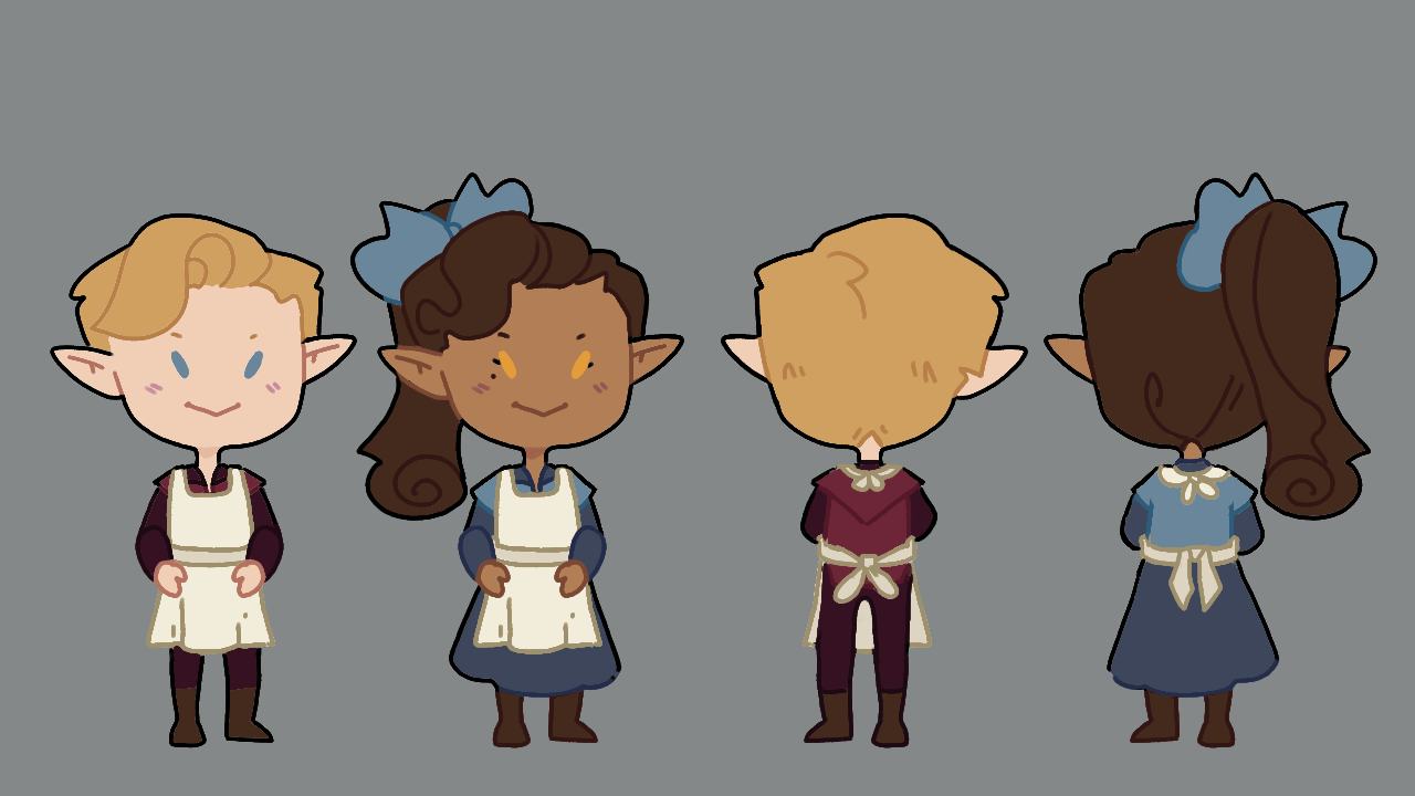 Café assets - barista