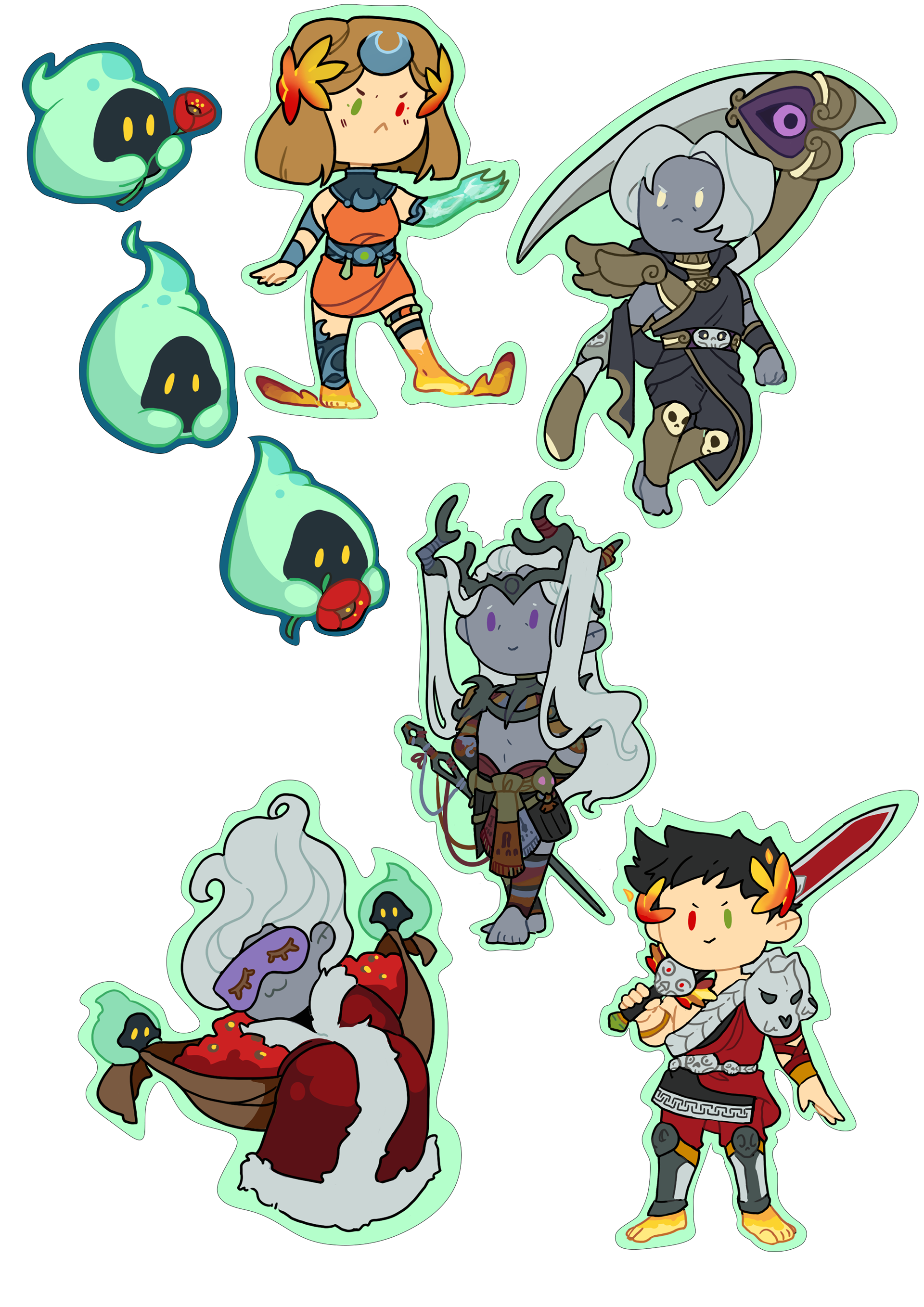 Hades Sticker Pack