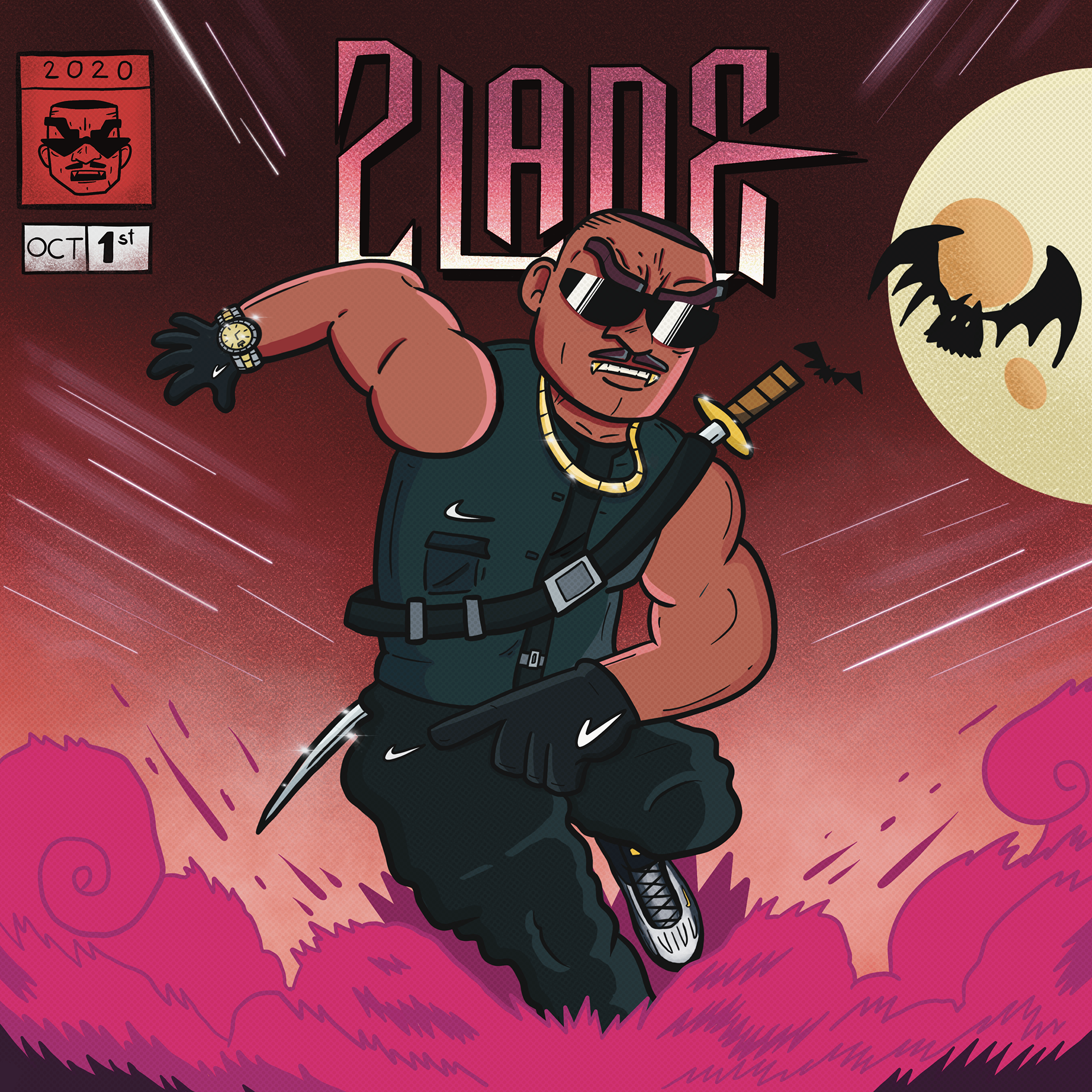 2LADE Illustration Cover