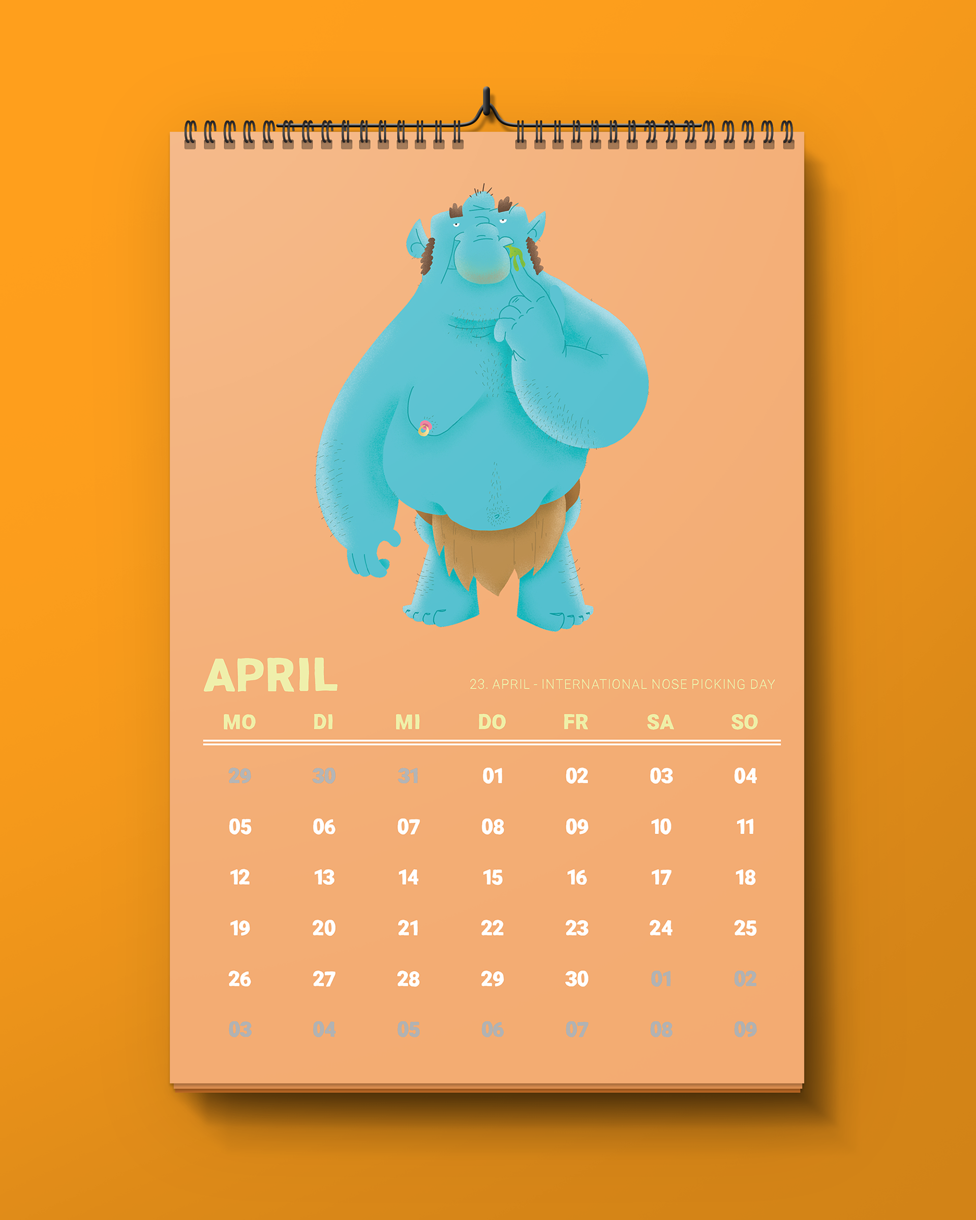 April 23rd - Nose Picking Day