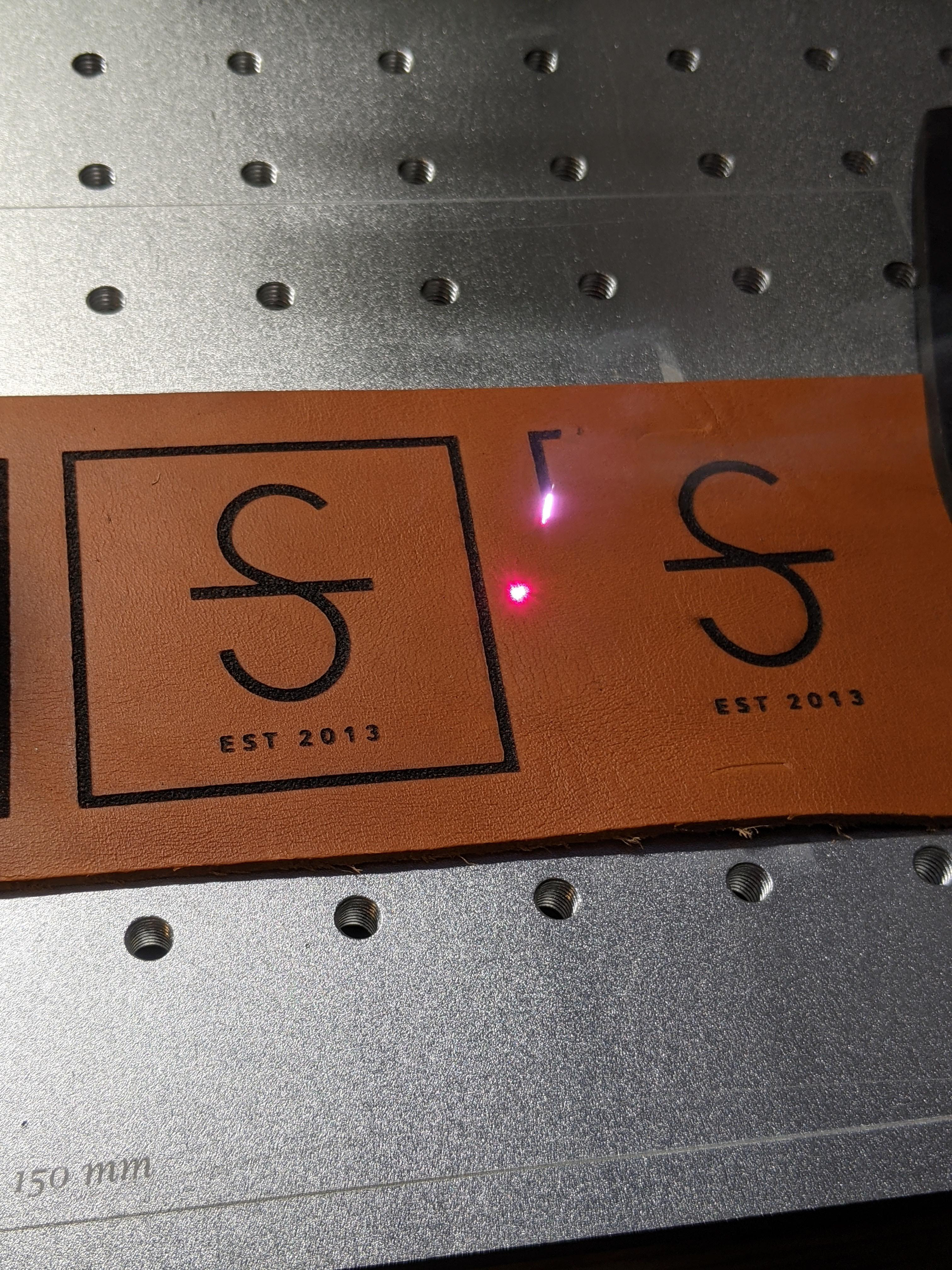 Genuine Cow Leather! These are for hat patches.