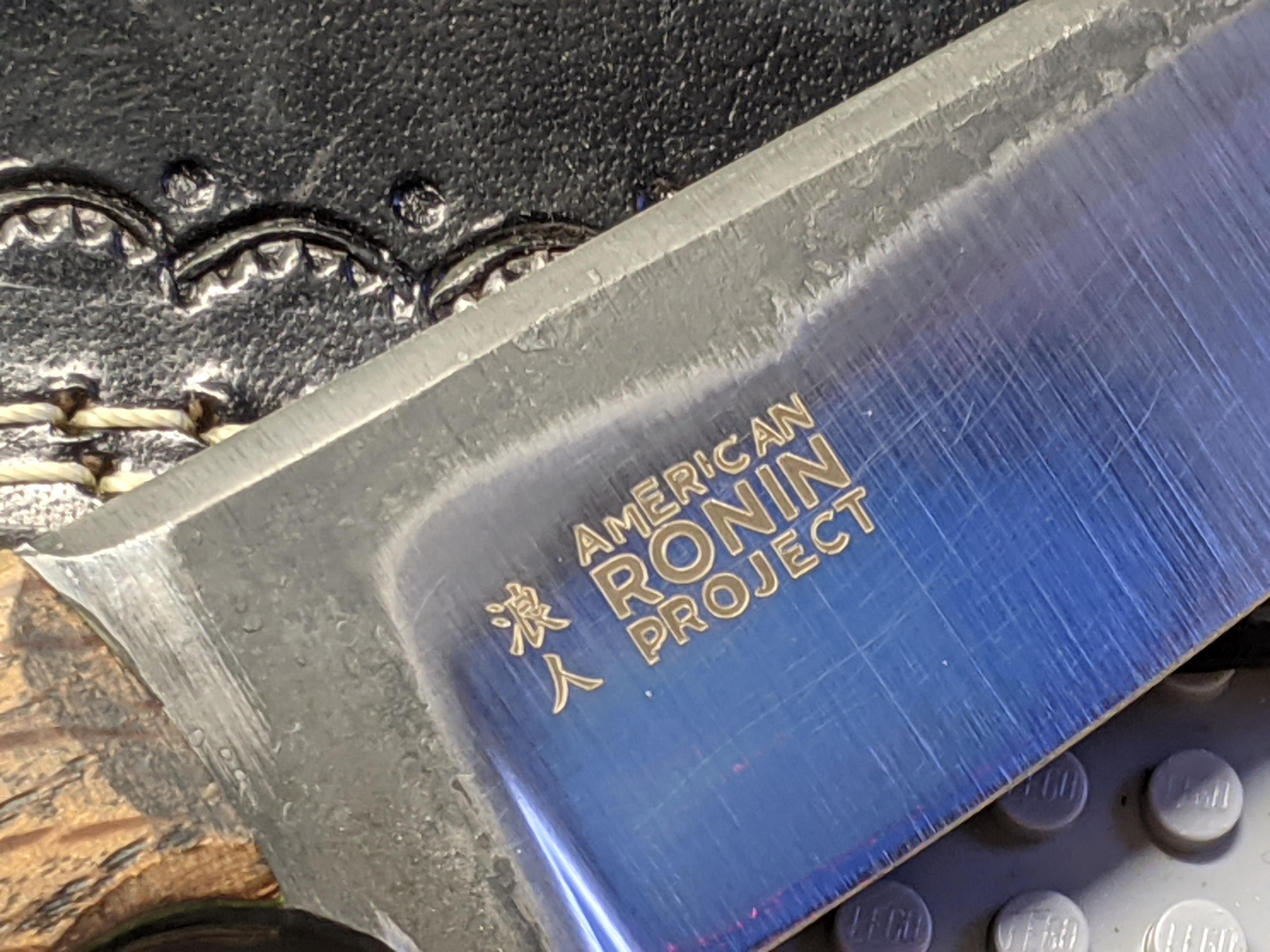 American Ronin Project Engraving