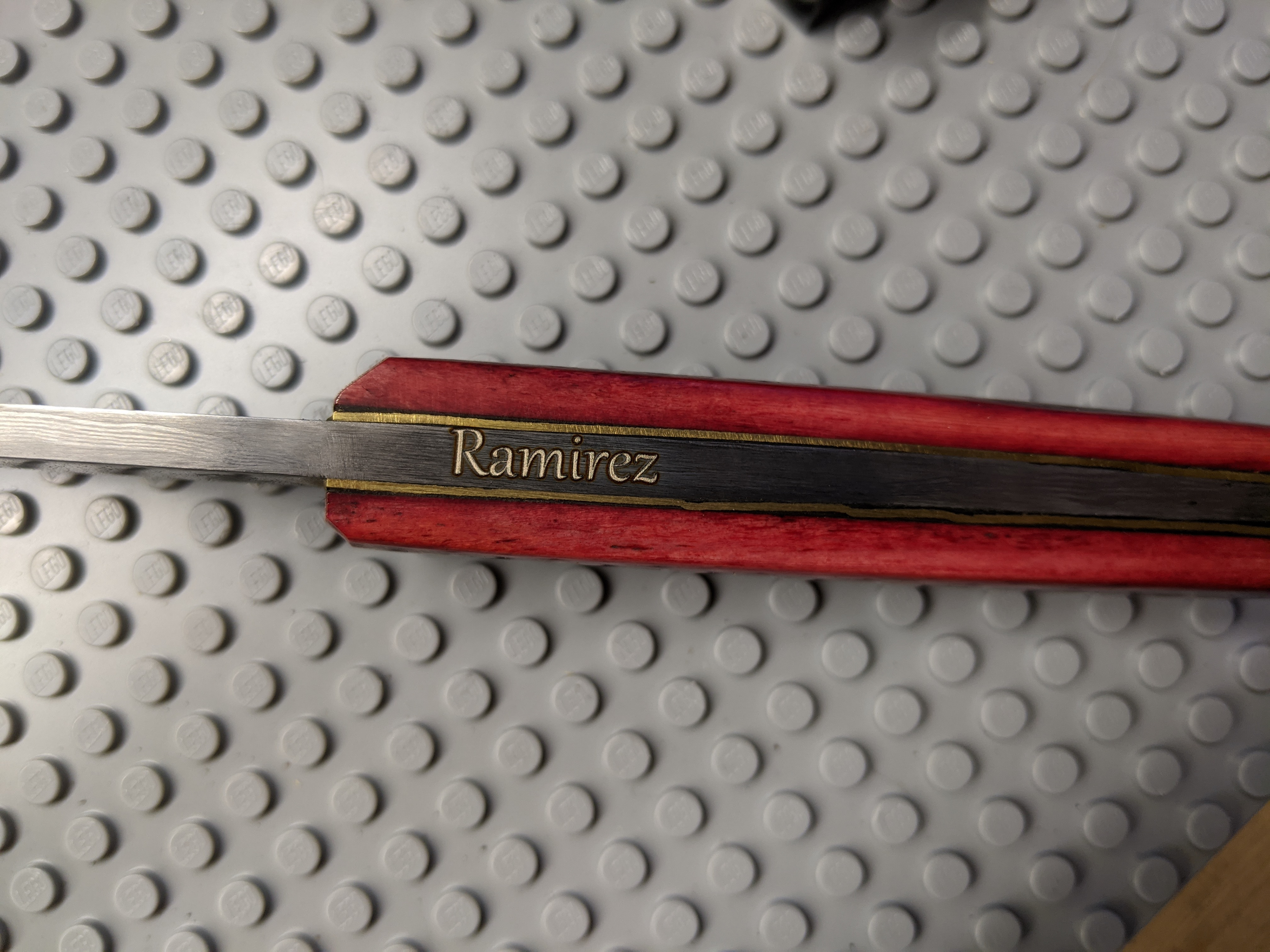 Custom name engraving