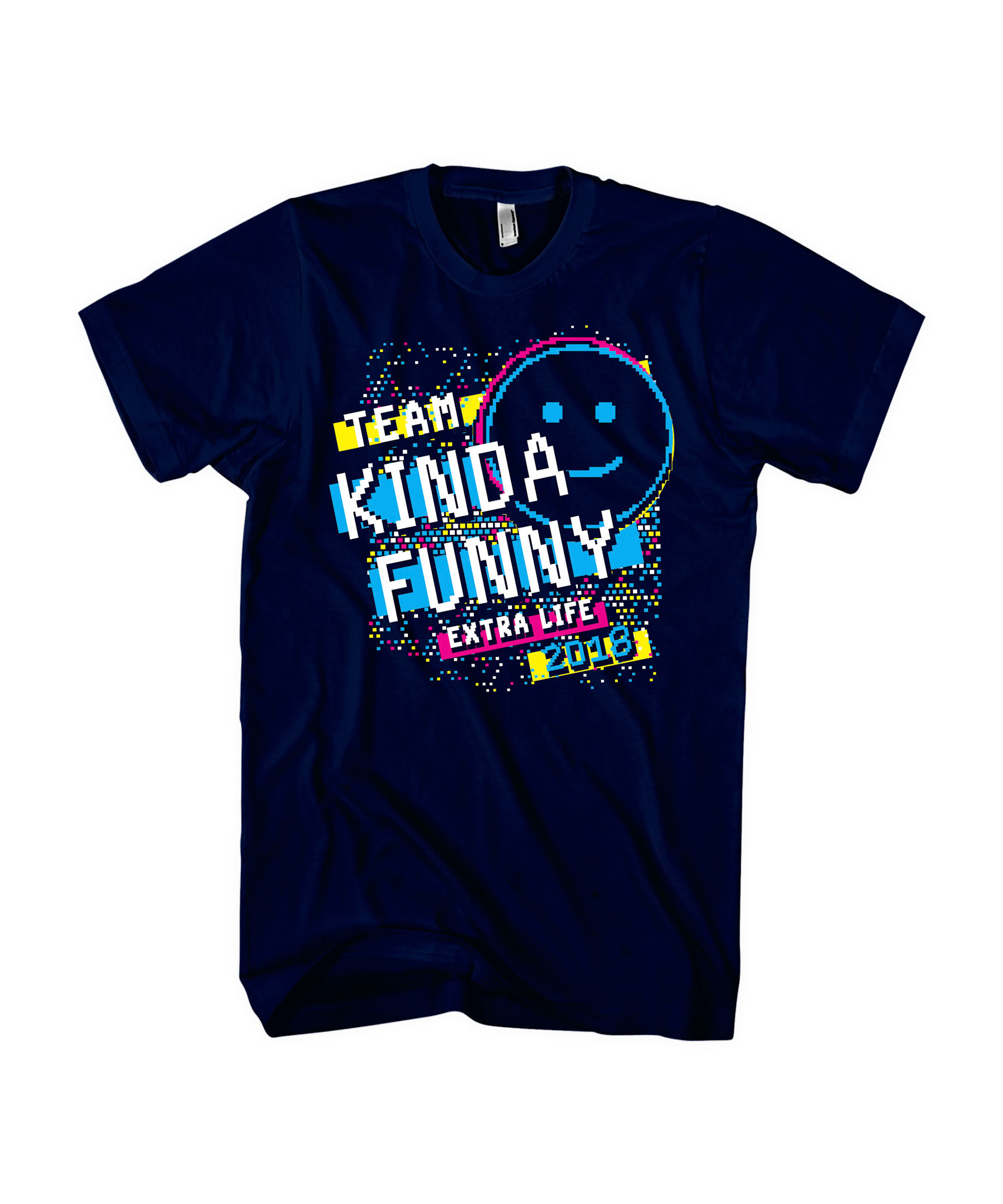 Team Kinda Funny - Extra Life 2018 Shirt Design