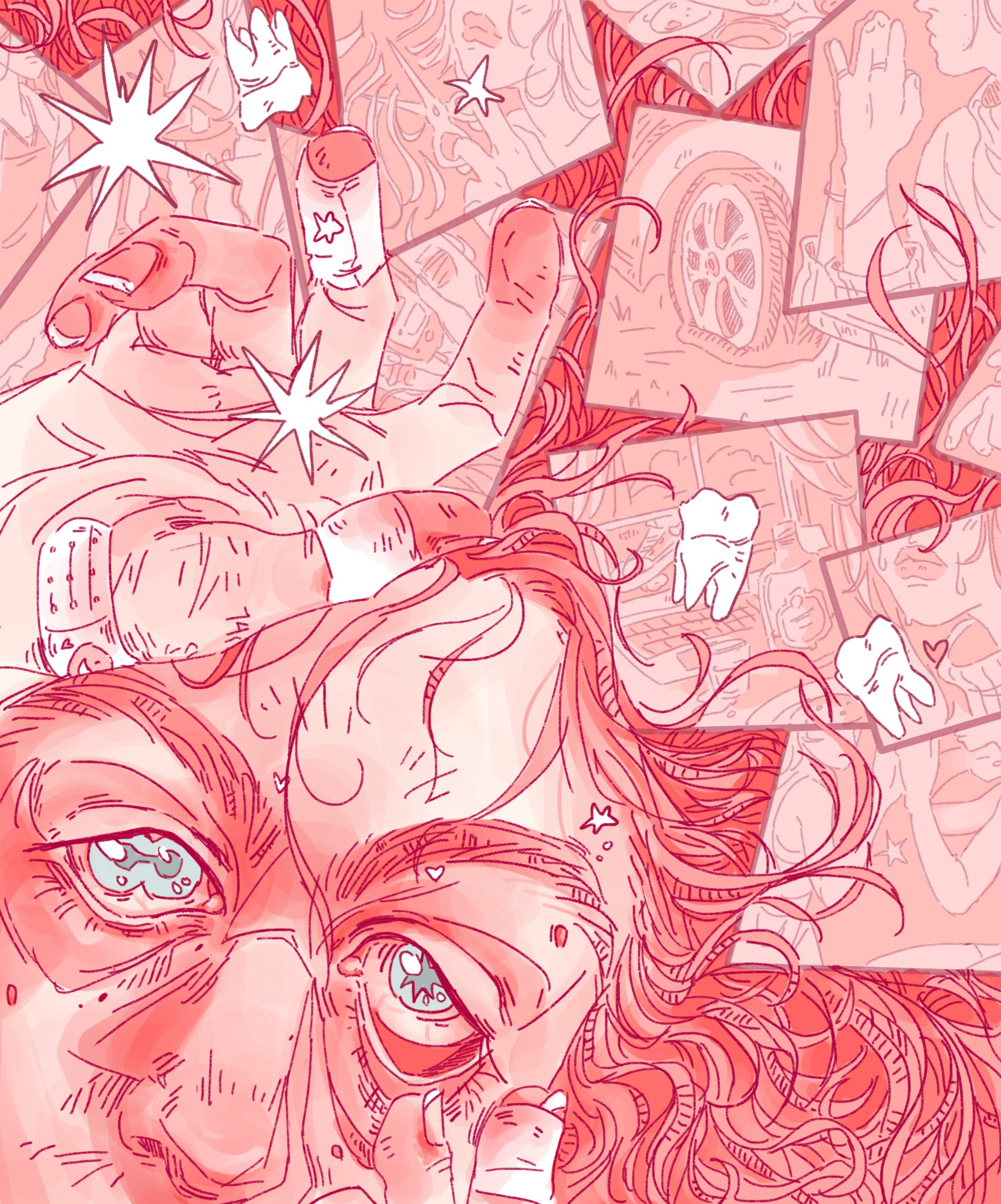"Memory" Procreate, 2021
