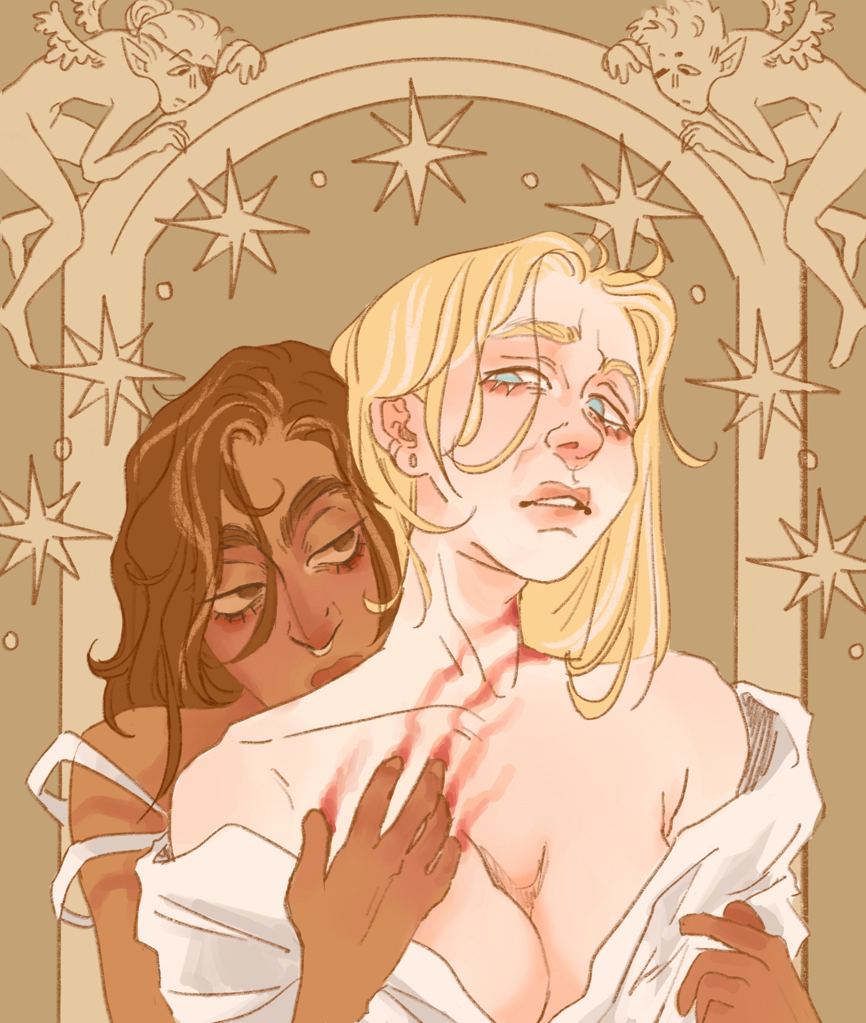 "Codependency" Procreate, 2021
