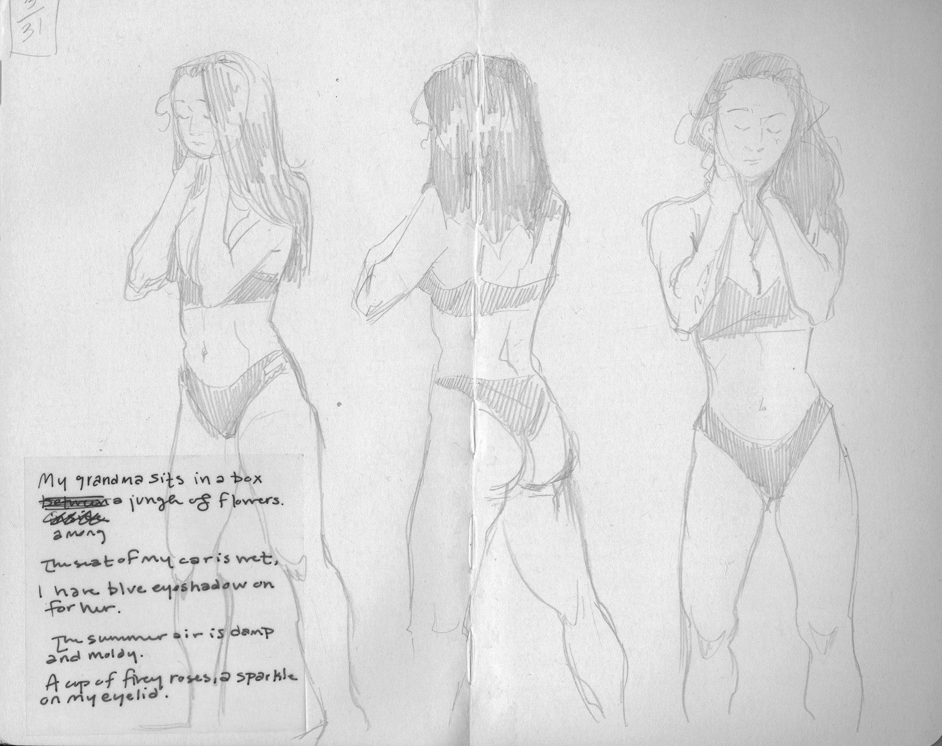 3/31/2024 graphite figure study