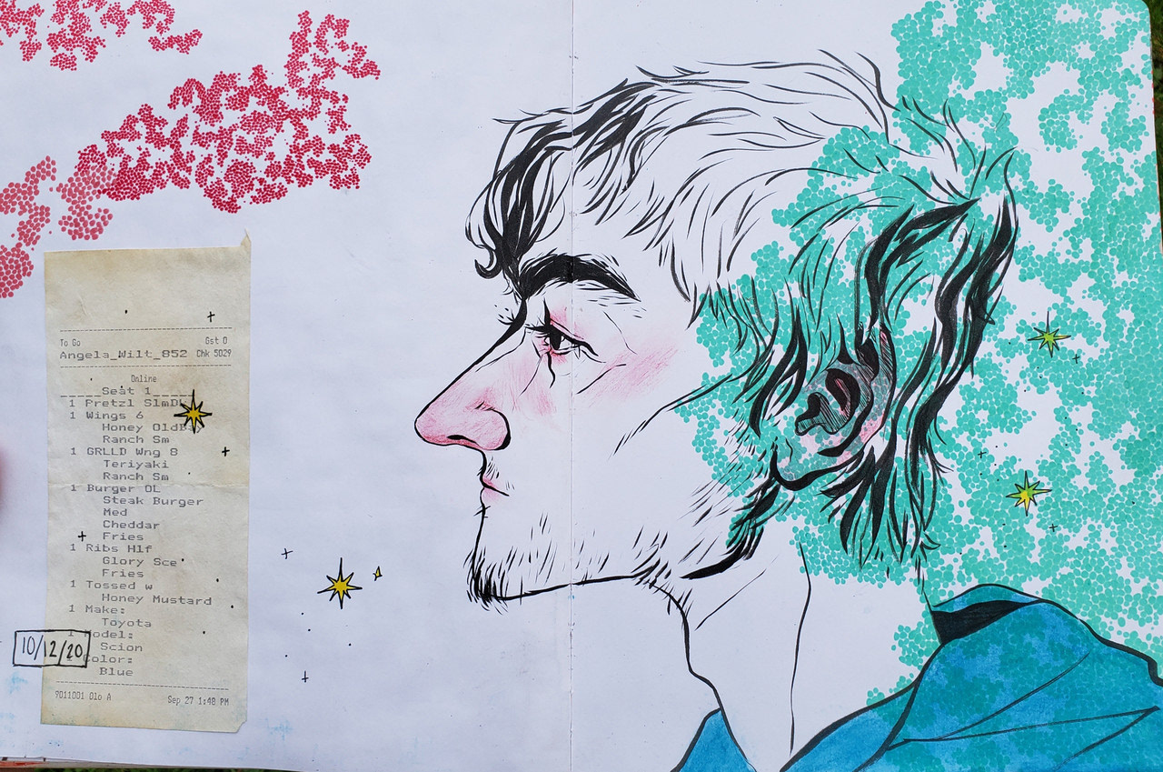 10/12/2020 Study of Mark in ink and alcohol marker