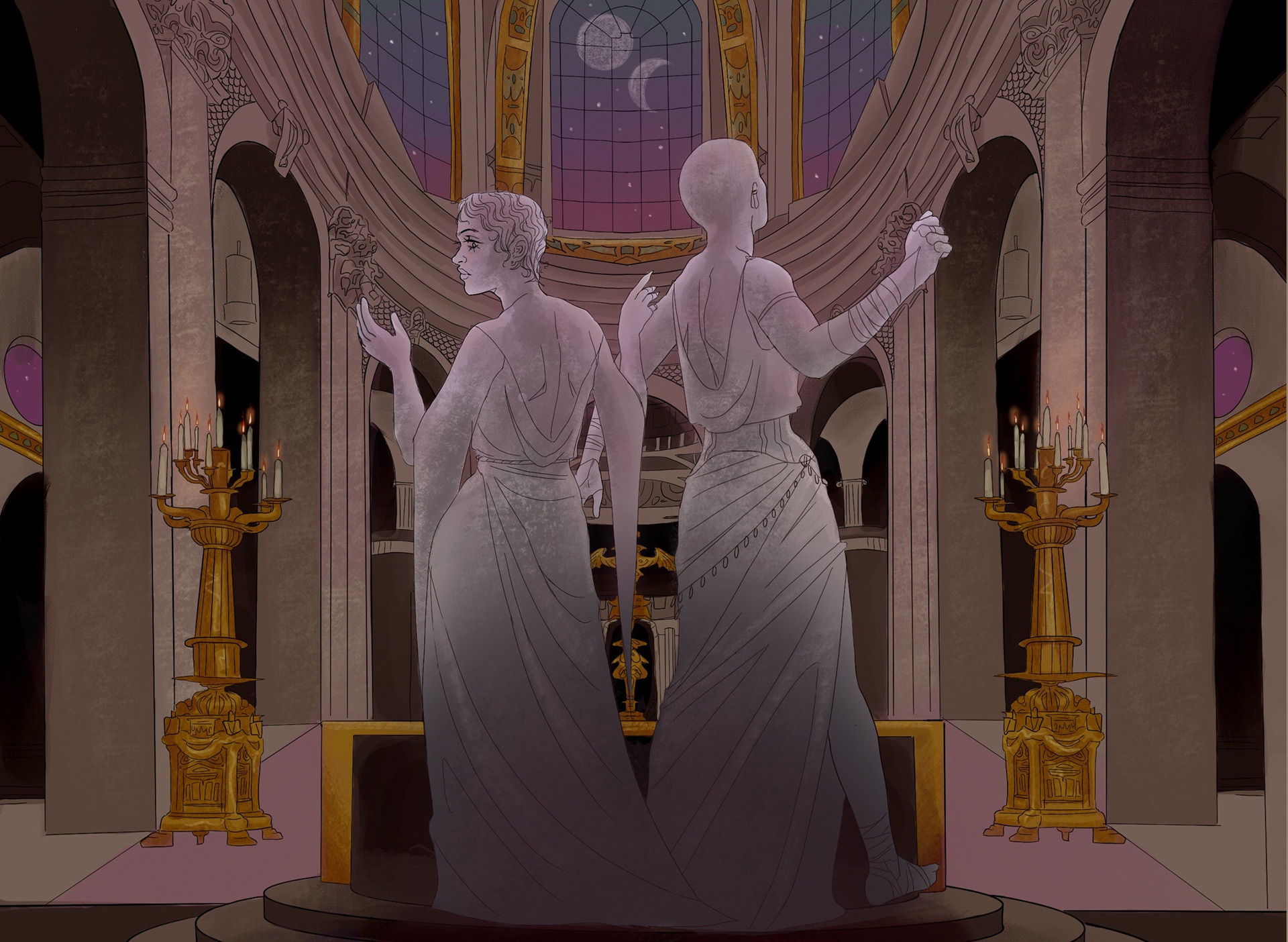"Cathedral" Procreate, 2022
